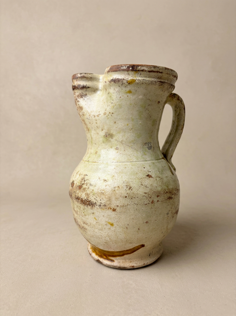 antique ceramic farmhouse jug Puglia