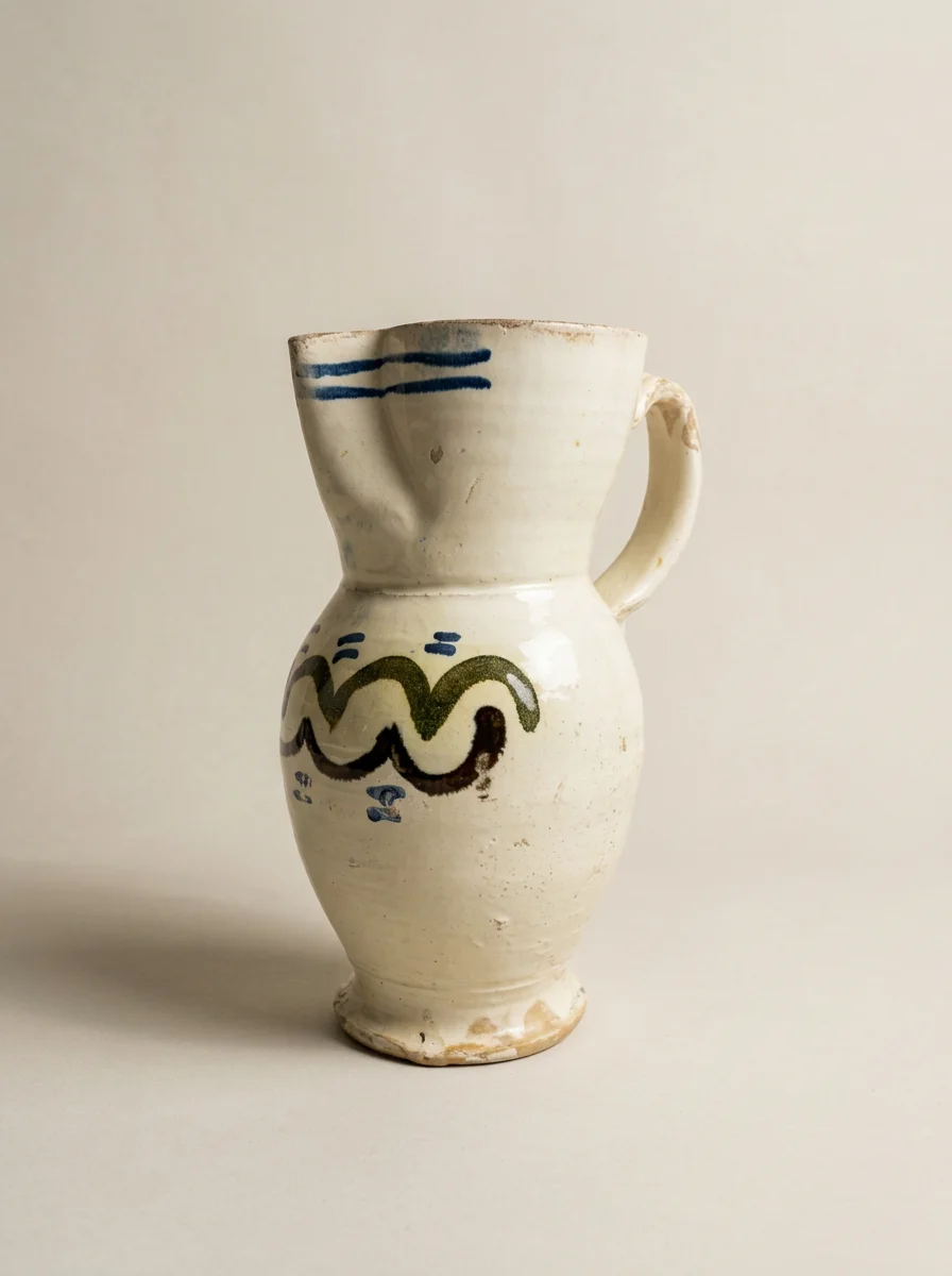 large vintage farmhouse jug from southern Italy