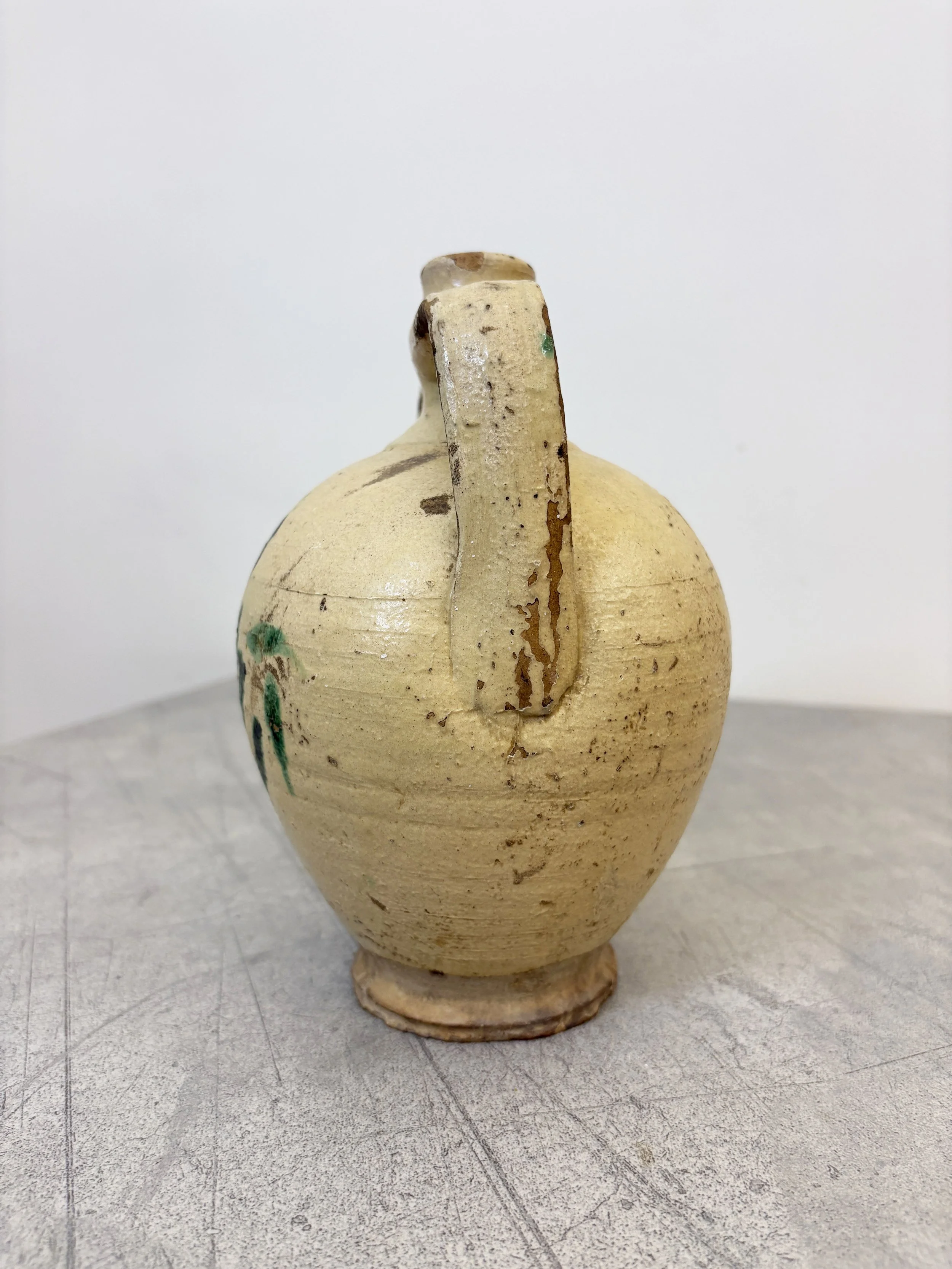 small rustic Italian amphora