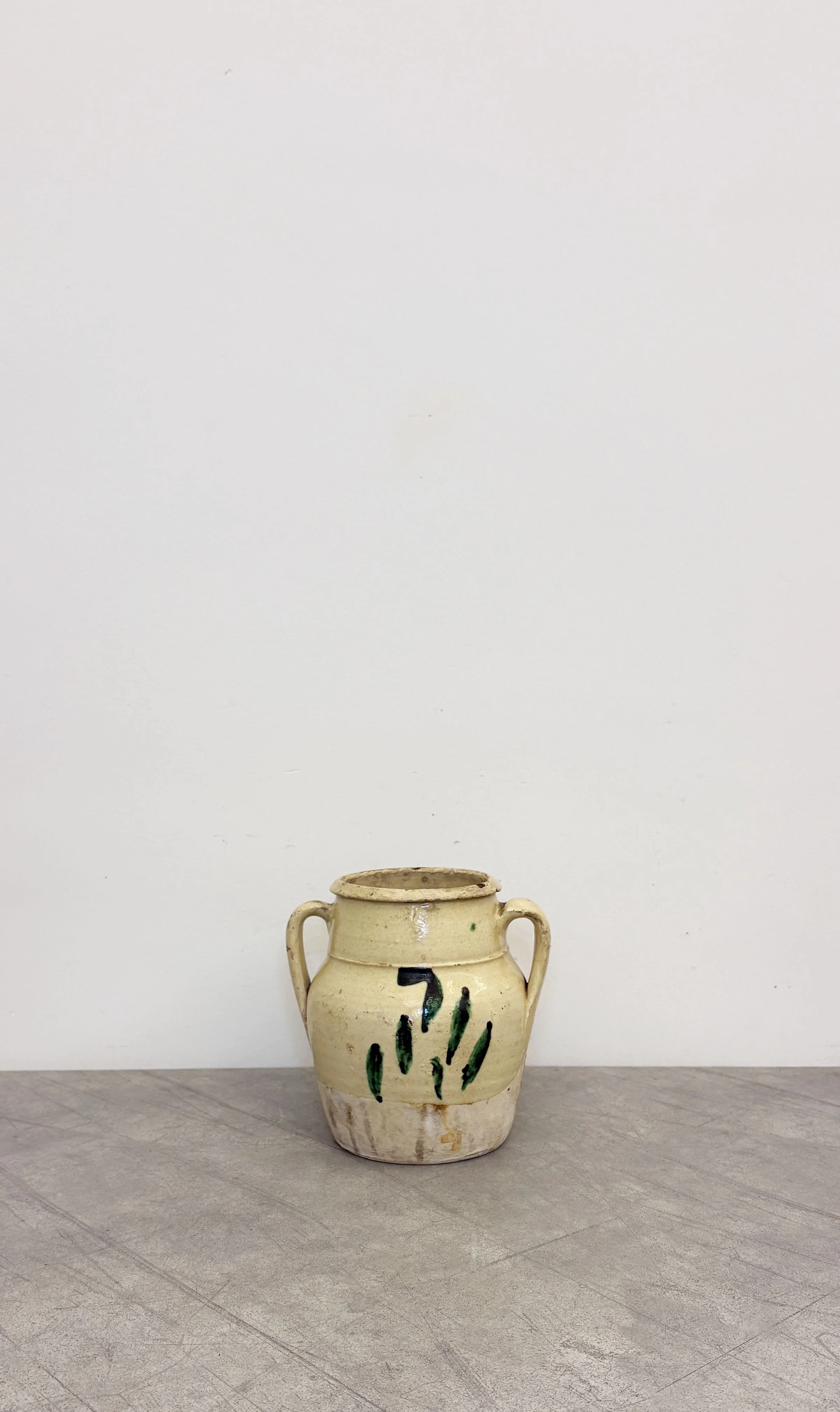 ANTIQUE TREE OF LIFE CONFIT POT