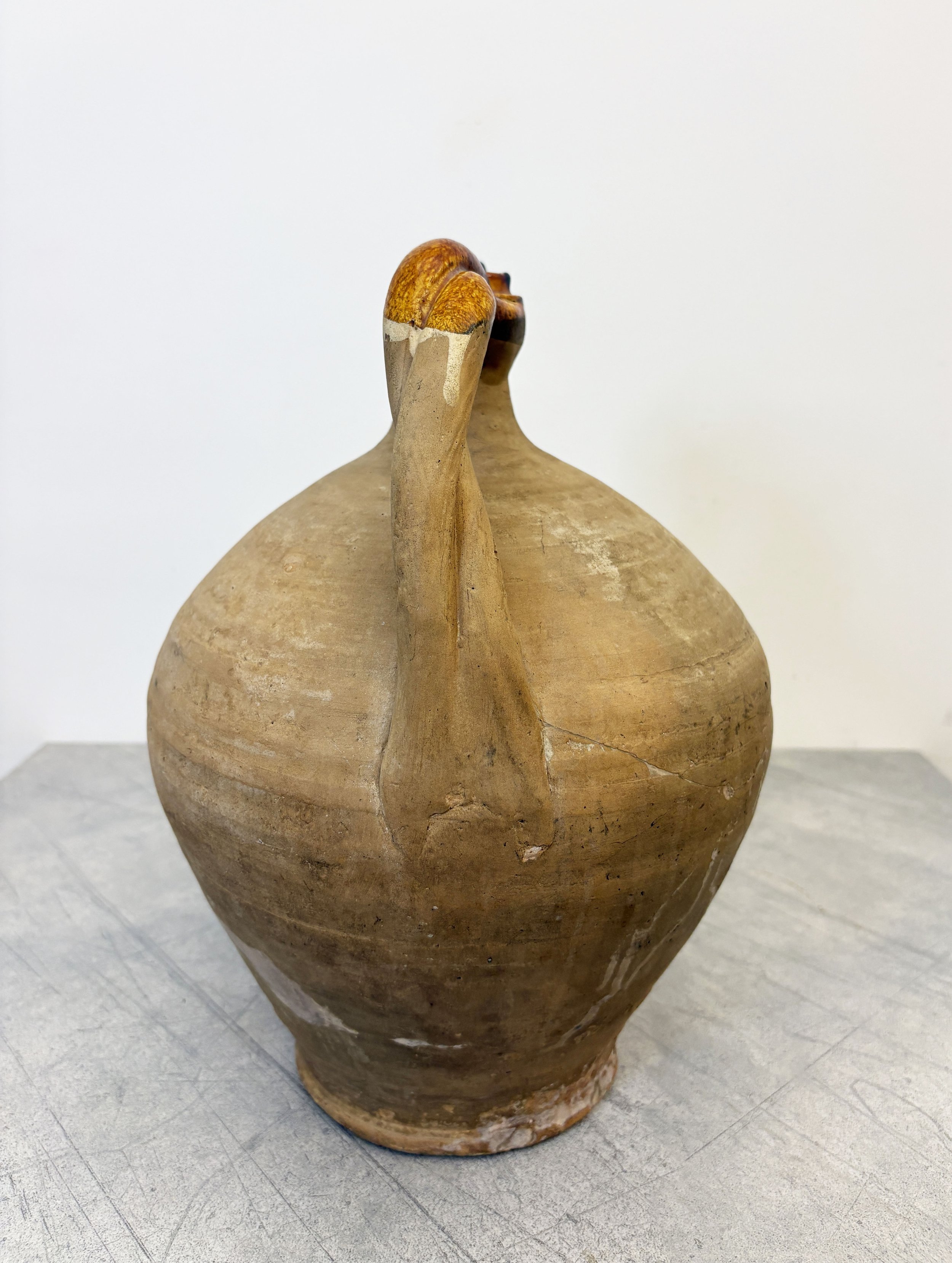 antique Italian rustic amphora
