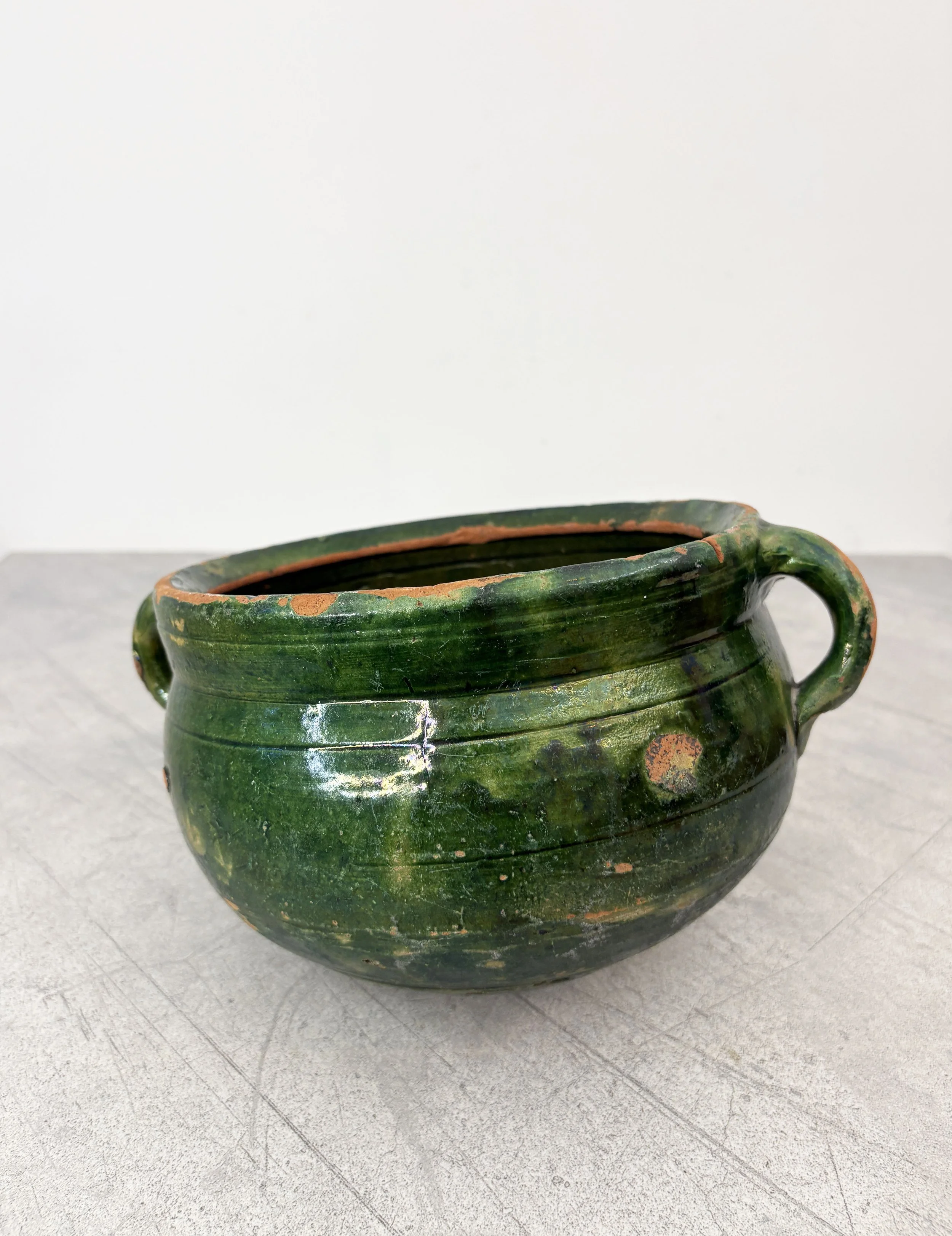 antique Italian kitchen colander