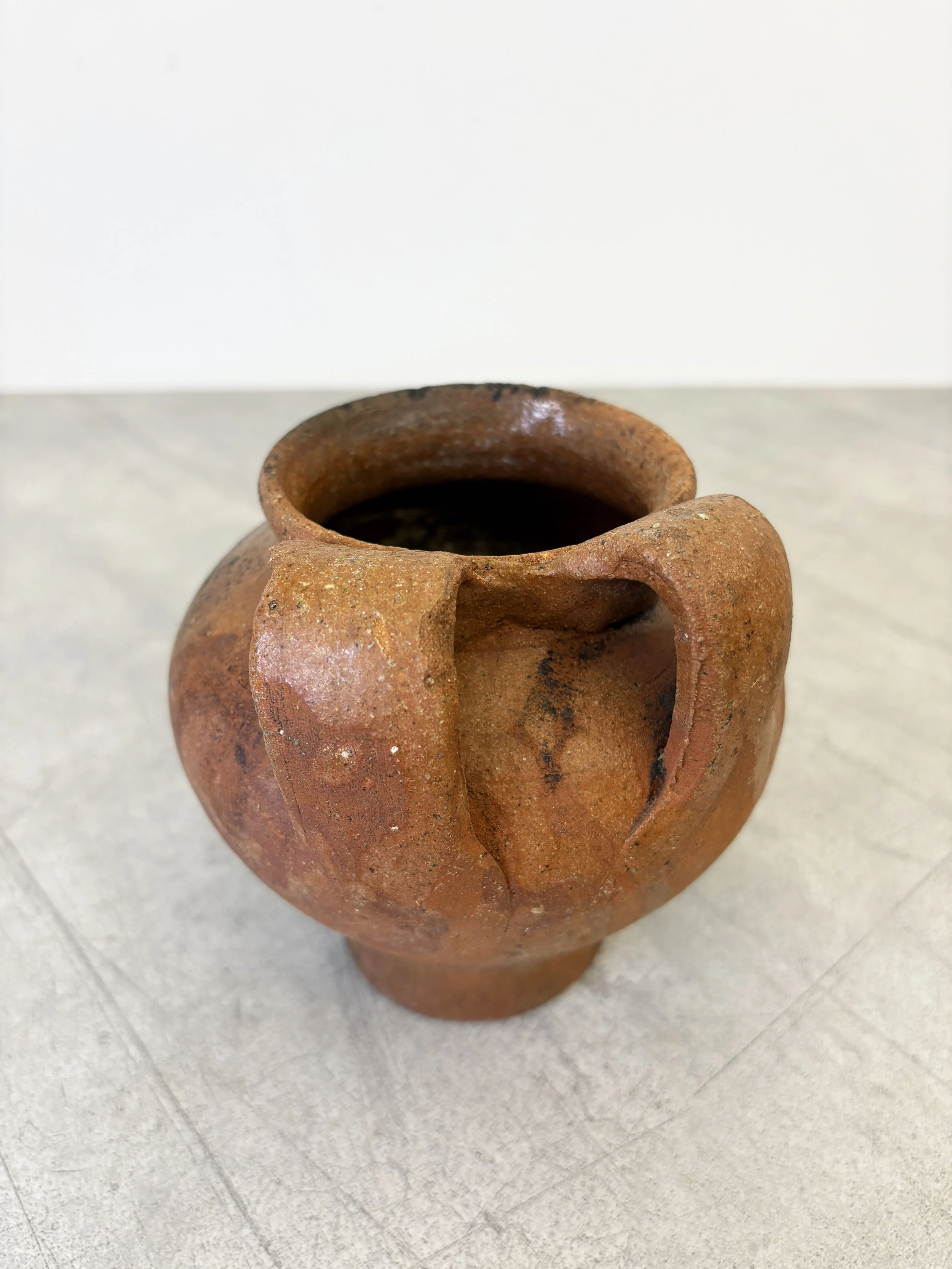 antique cooking pot