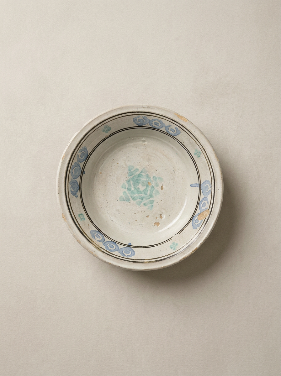 antique Italian ceramic plate