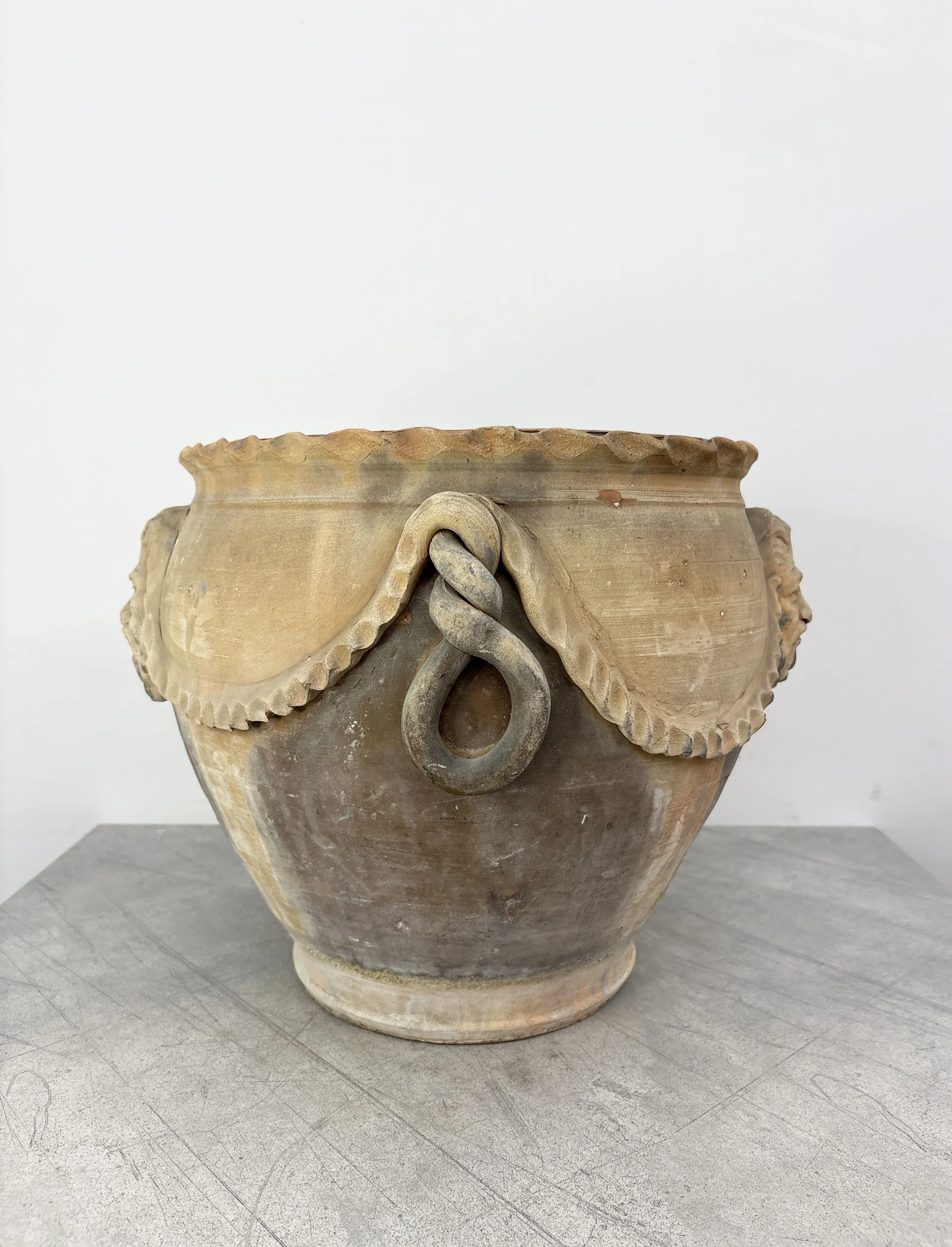 antique ceramic plant pot Italy