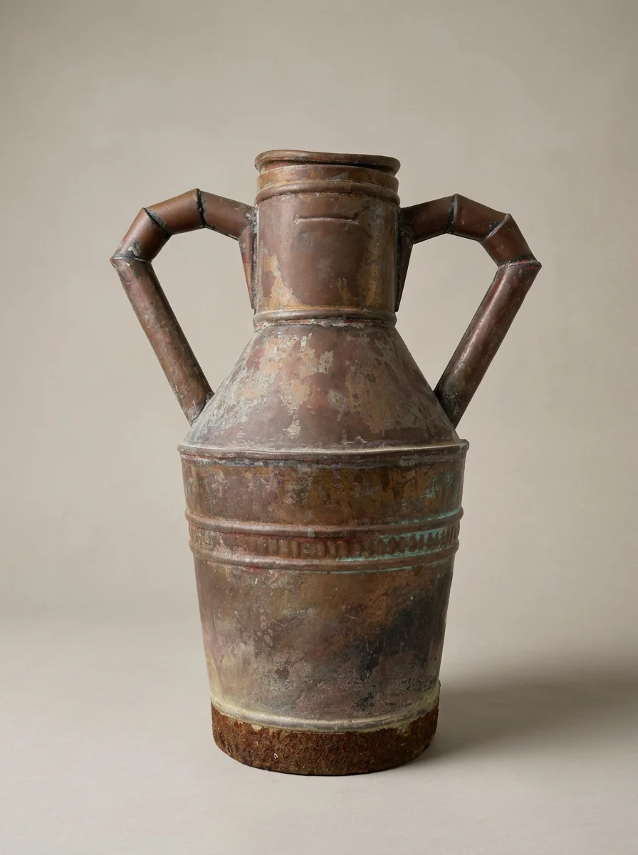 large copper watering urn Puglia