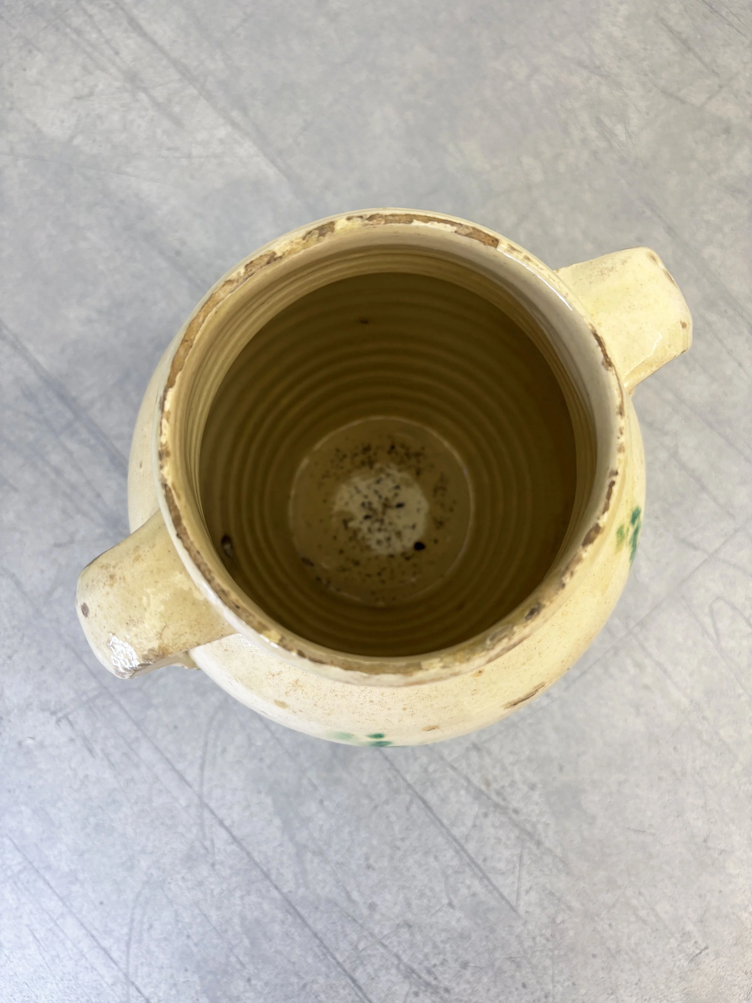 Italian farmhouse ceramic pot