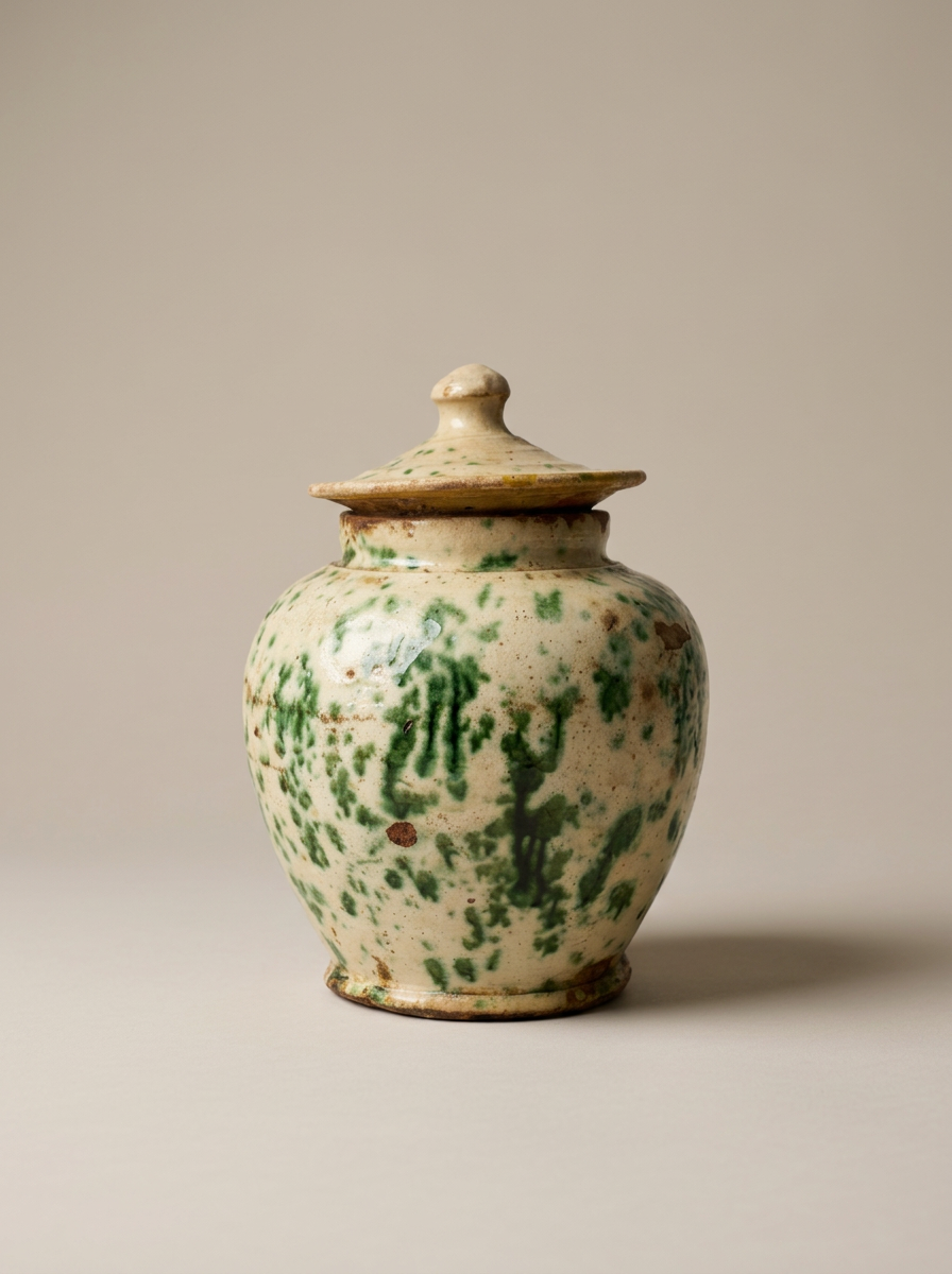 antique ceramic farmhouse yeast pot Puglia