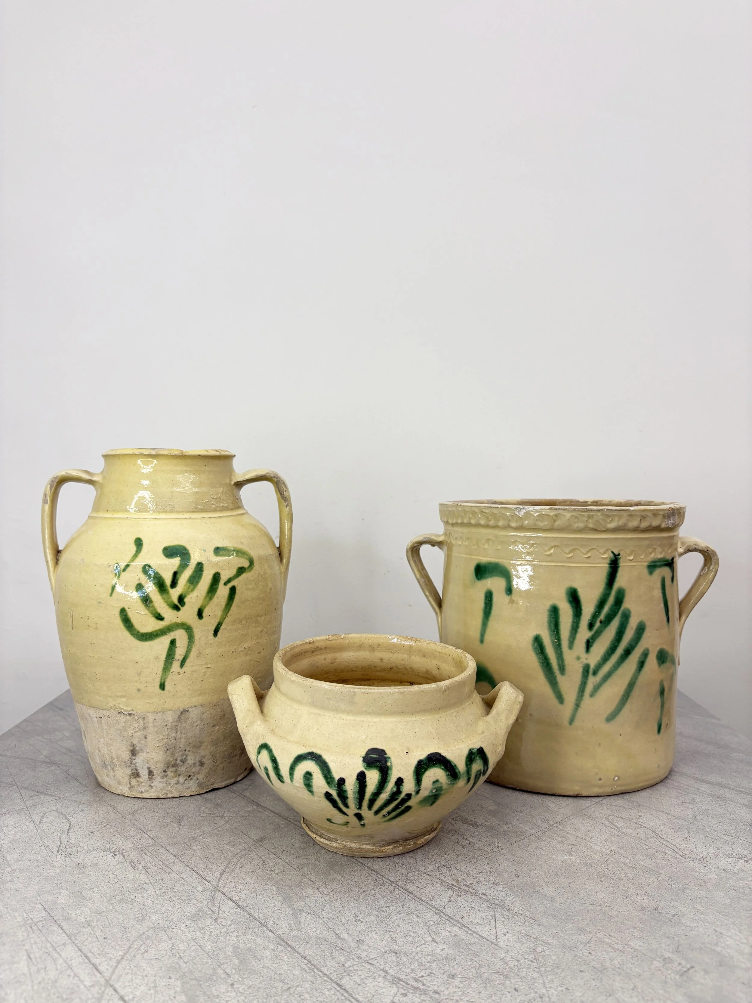 antique hand painted Calabrese ceramics