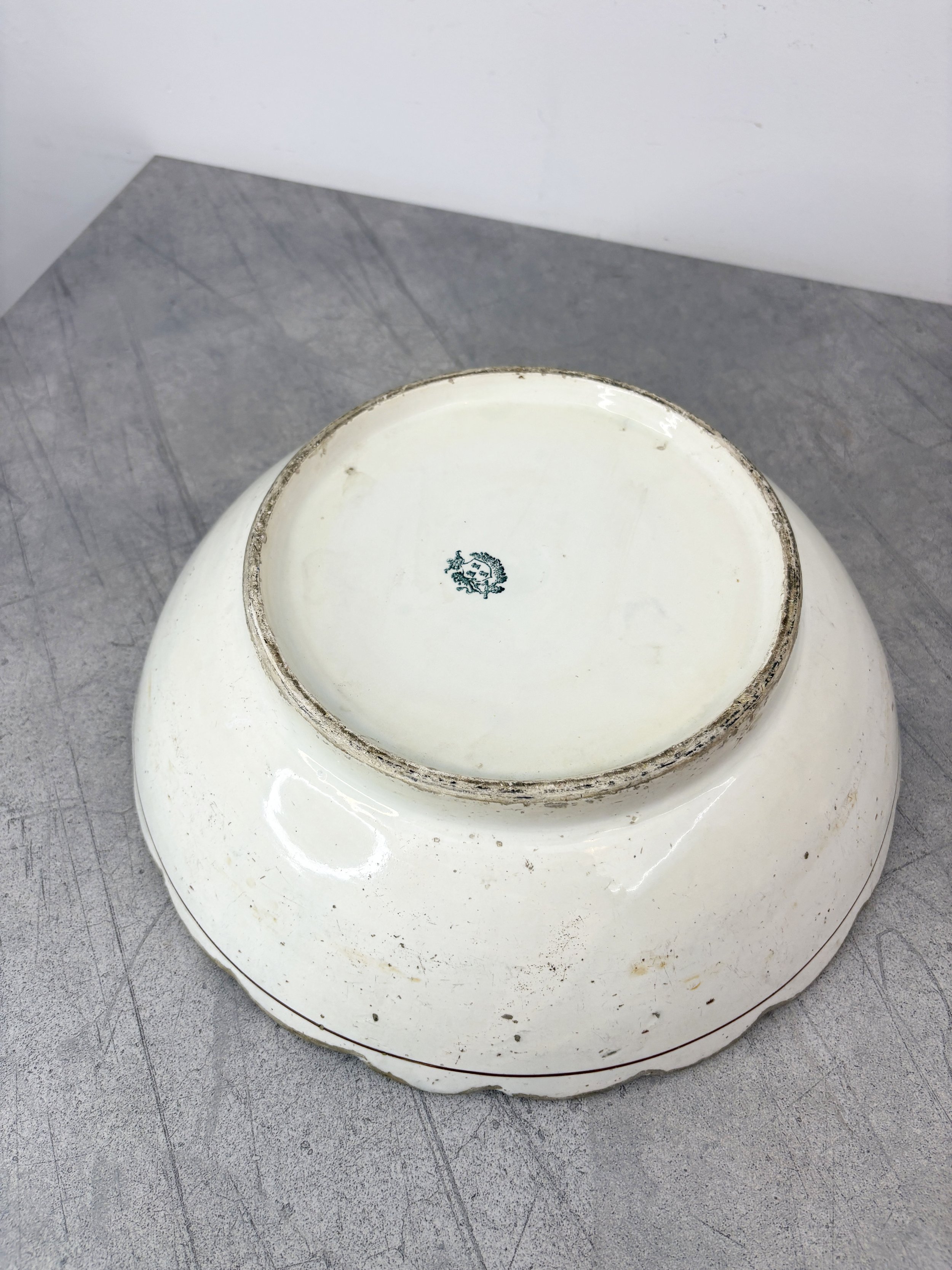 Italian antique ceramic bowl