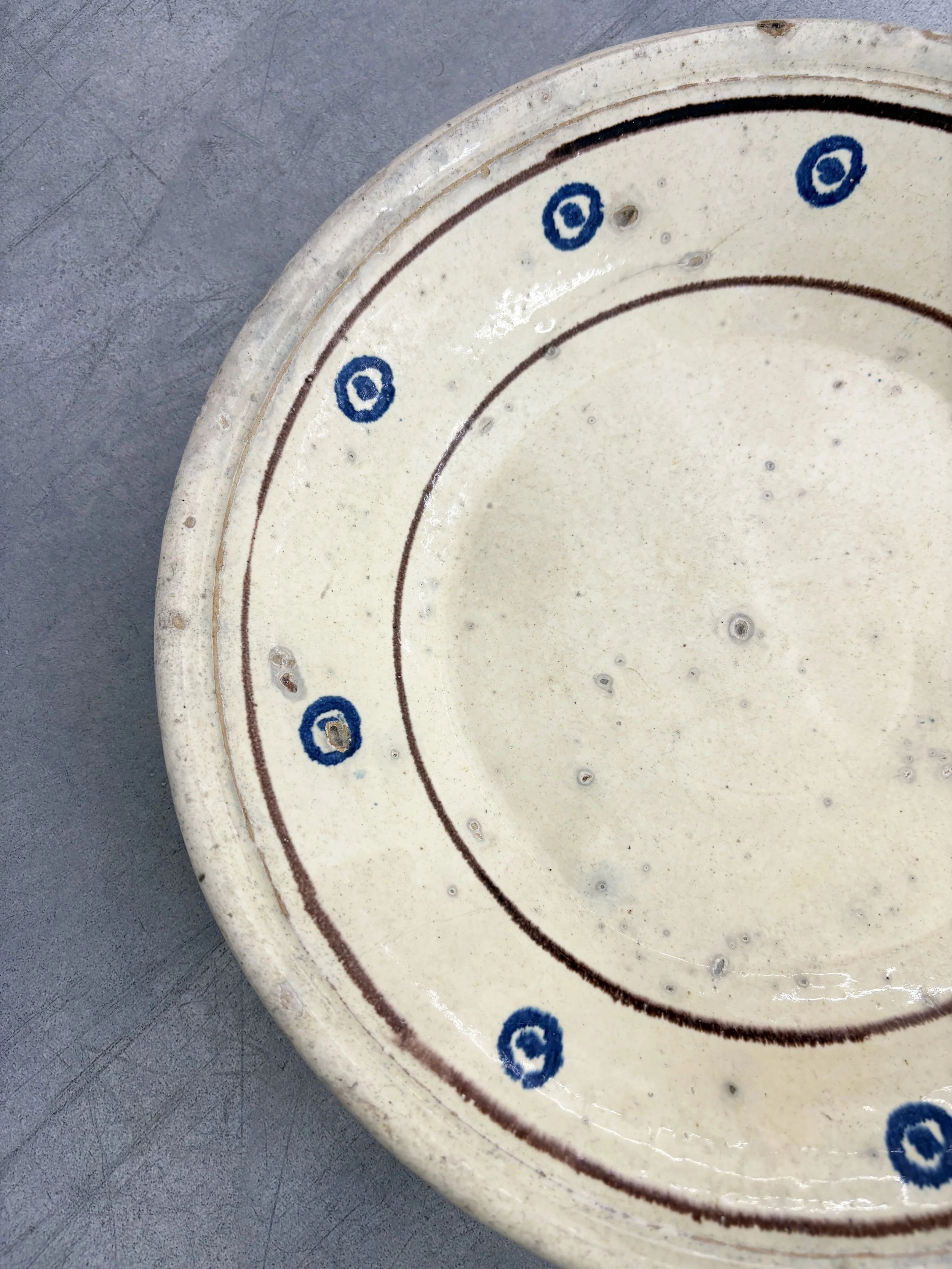 traditional hand painted Pugliese plate