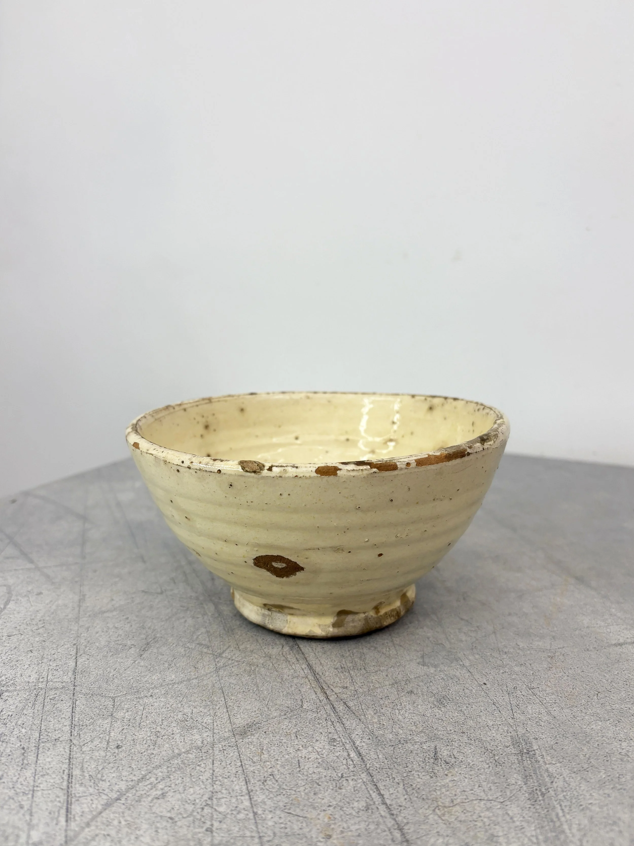 rustic terracotta bowl