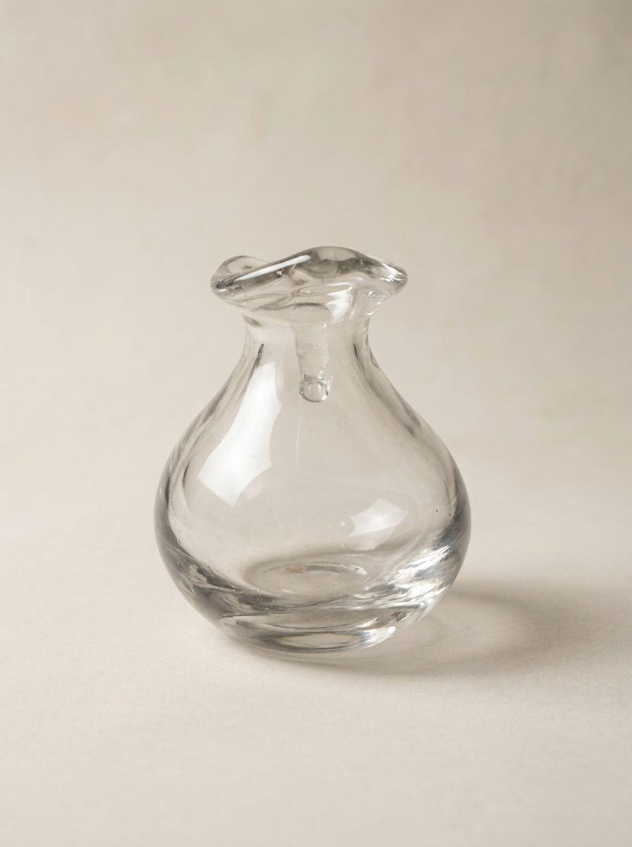 mid-century Italian glass pitcher