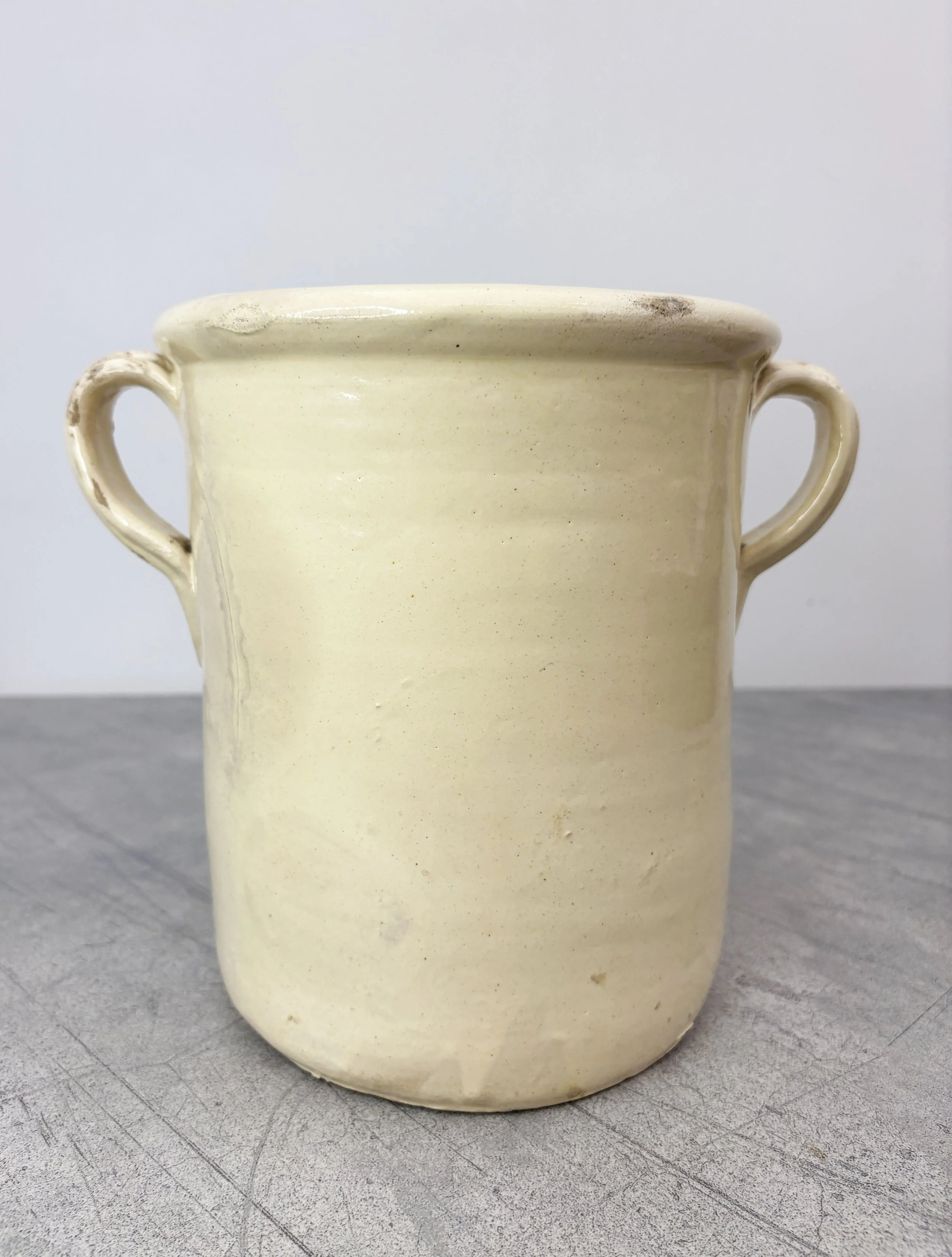 vintage confit pot Puglia