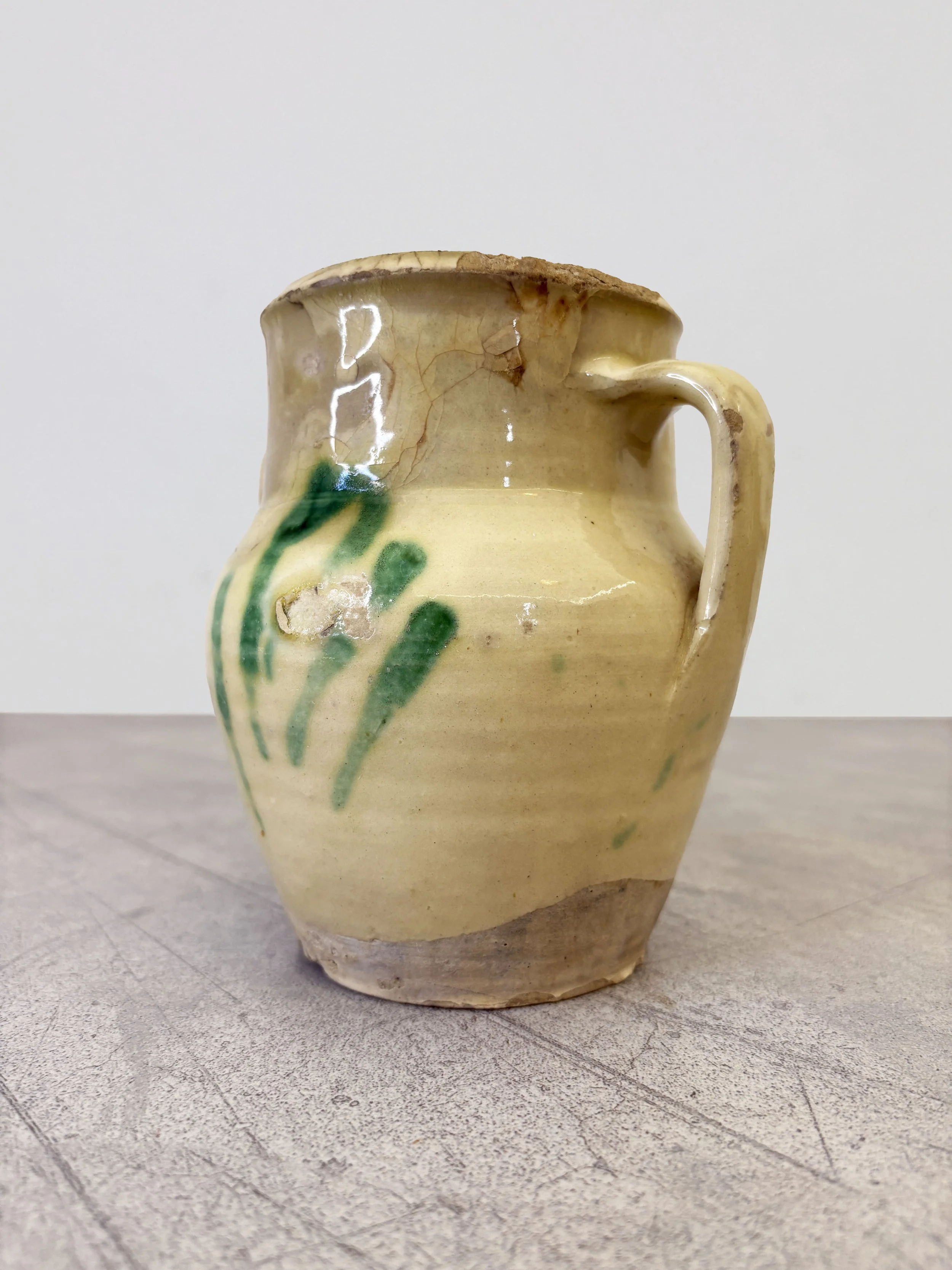 hand painted tree of life pot