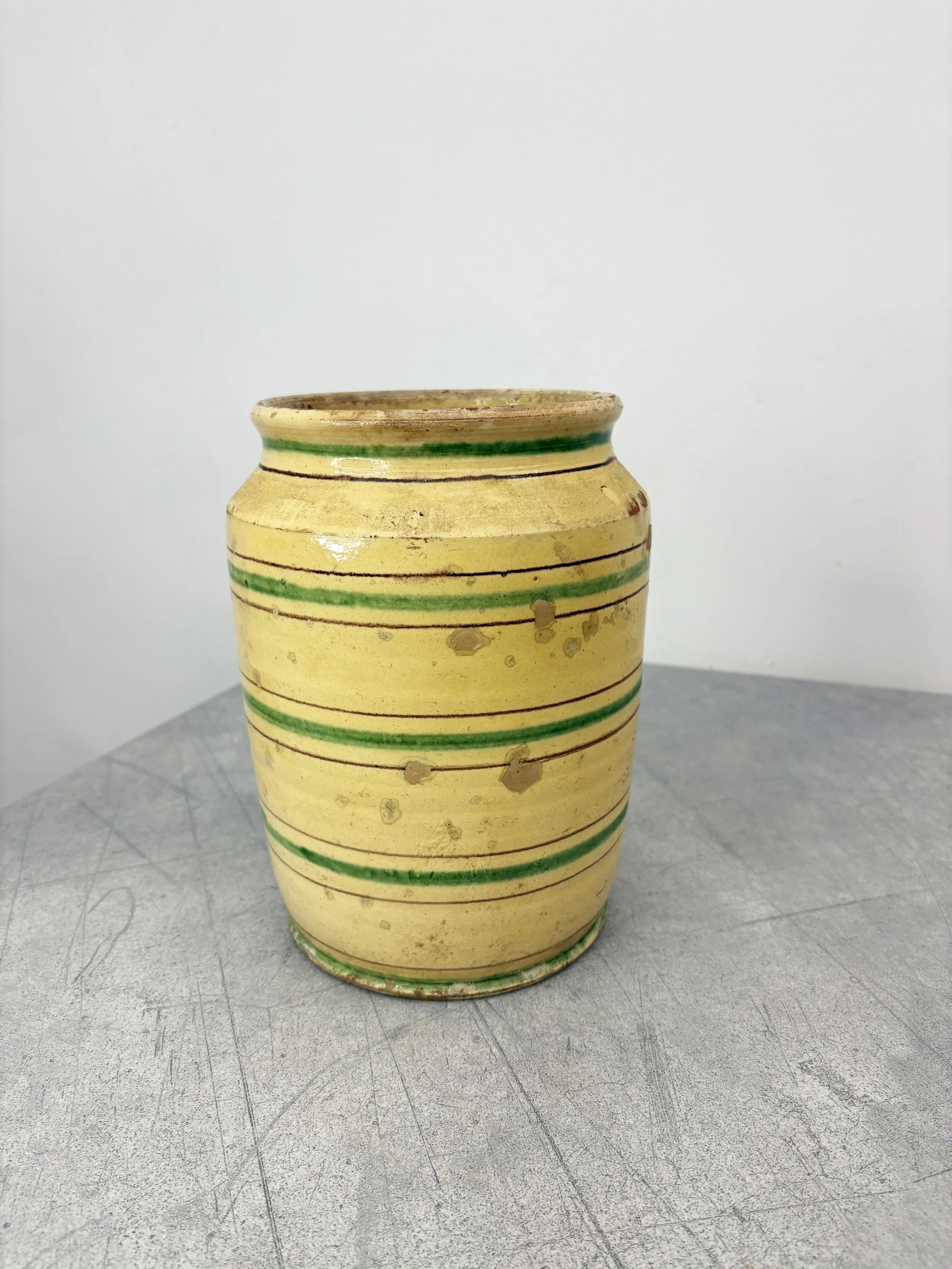 rustic ceramic vase southern Italy