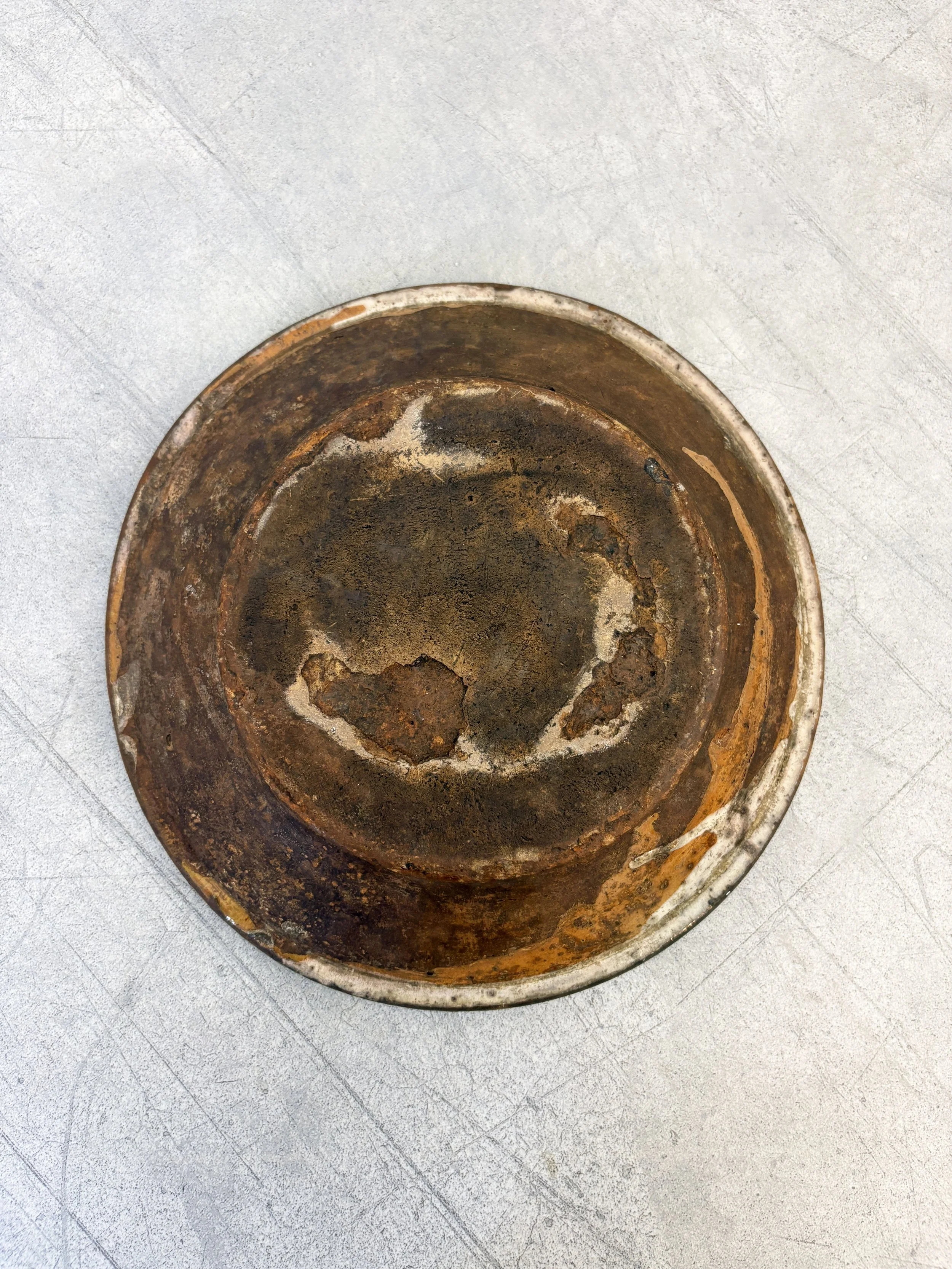 rustic handmade Italian plate