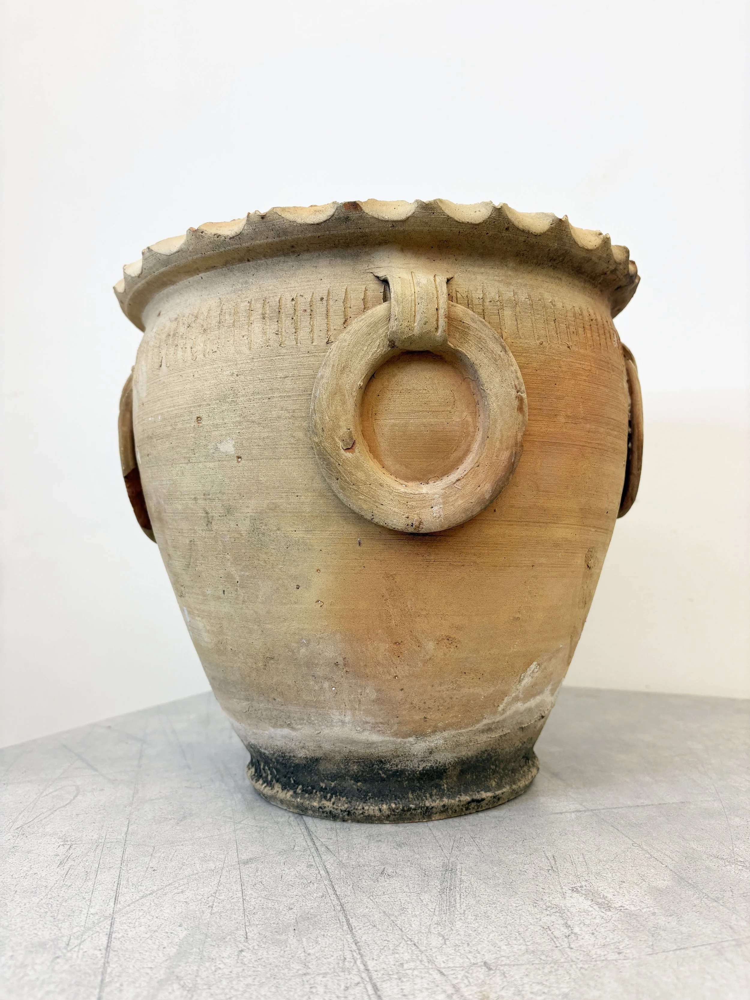 large ceramic plant pot Puglia