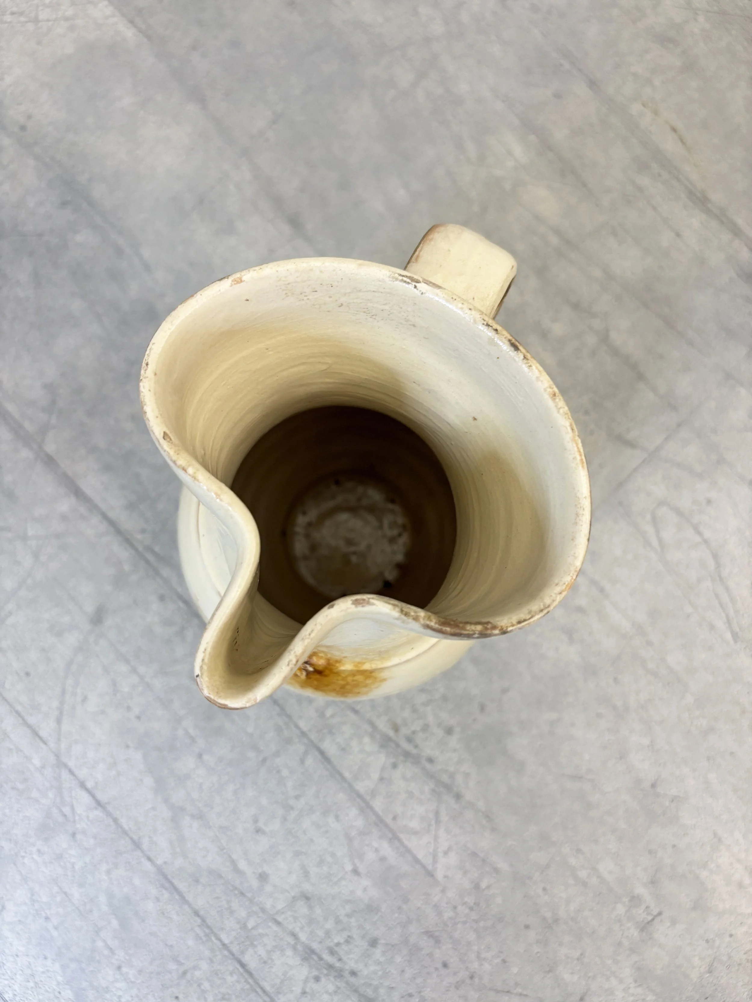antique Italian ceramic jug
