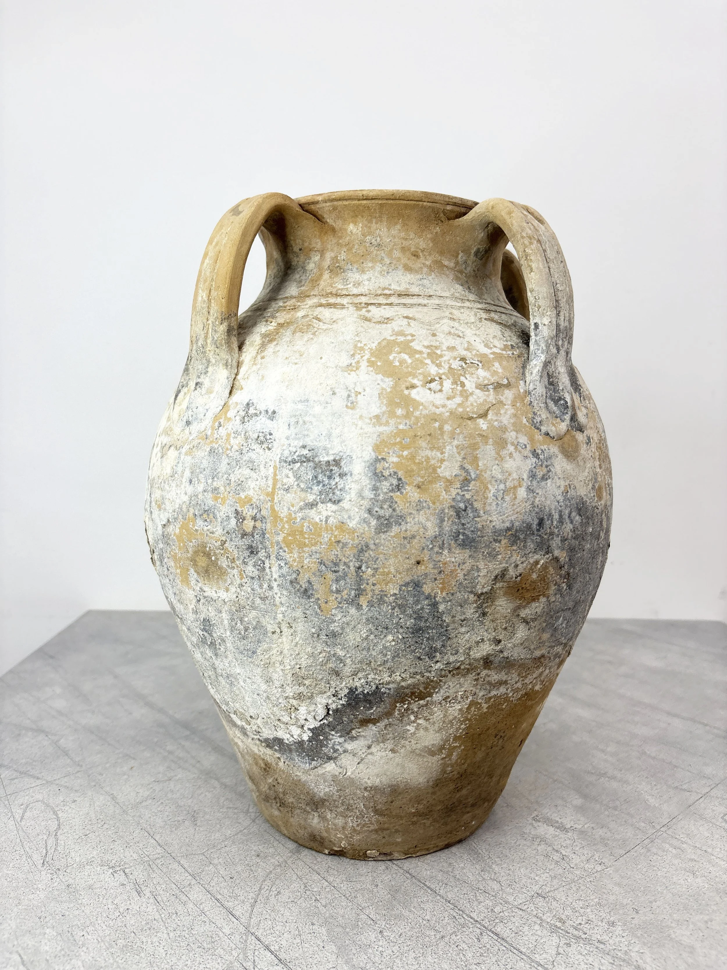 antique rustic patina pot Puglia