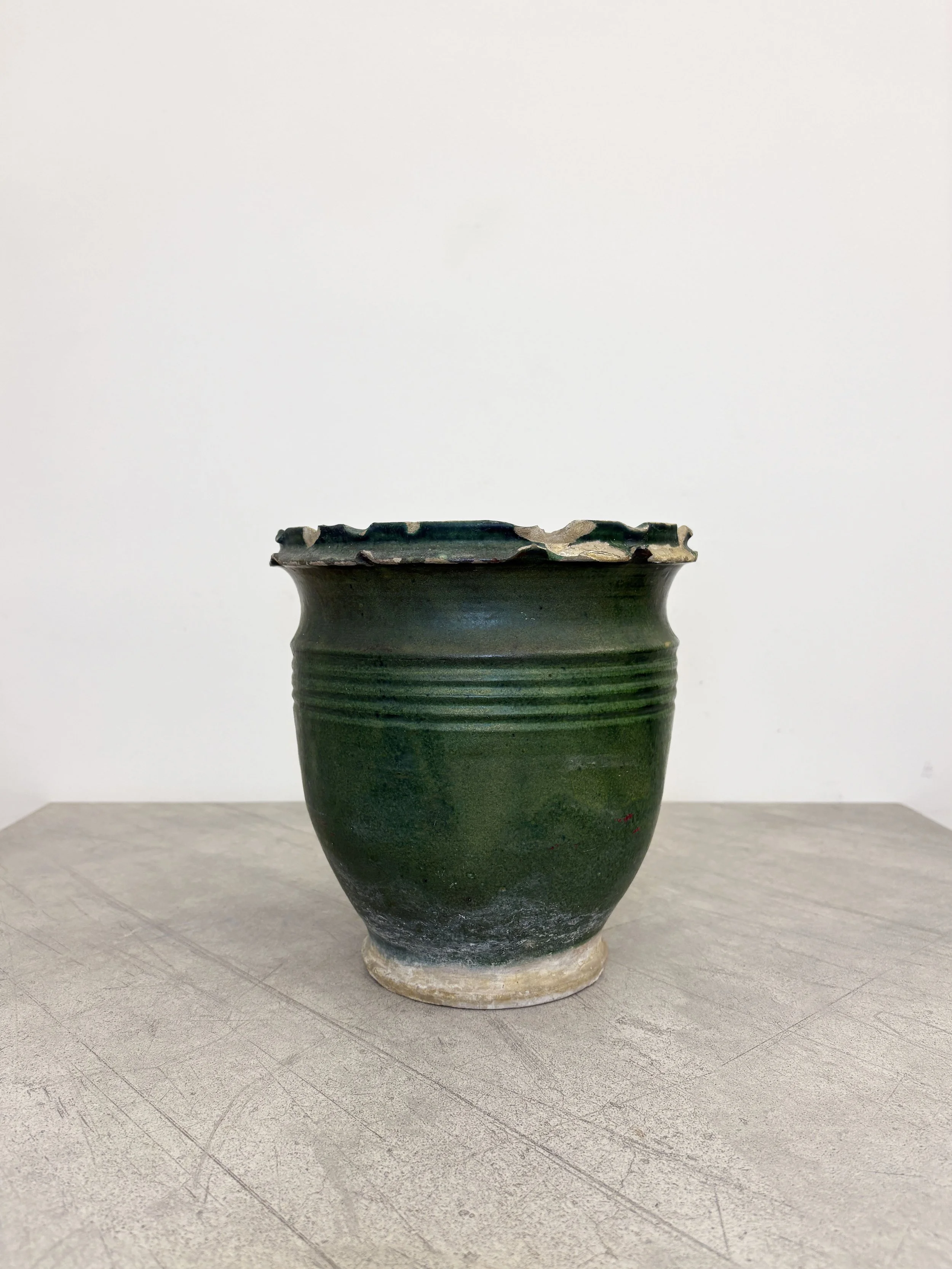 southern Italian ceramic plant pot