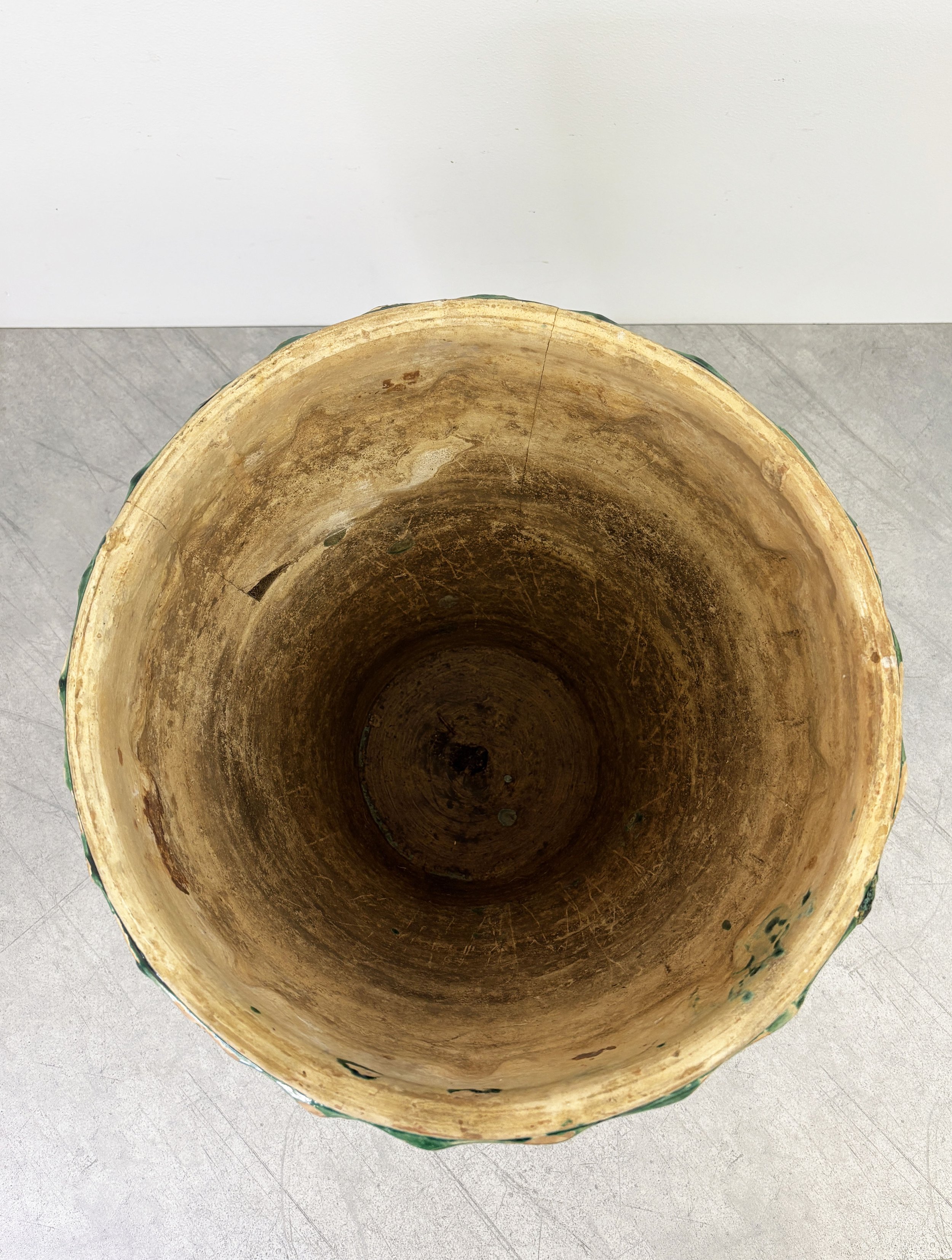 rustic plant pot from Puglia