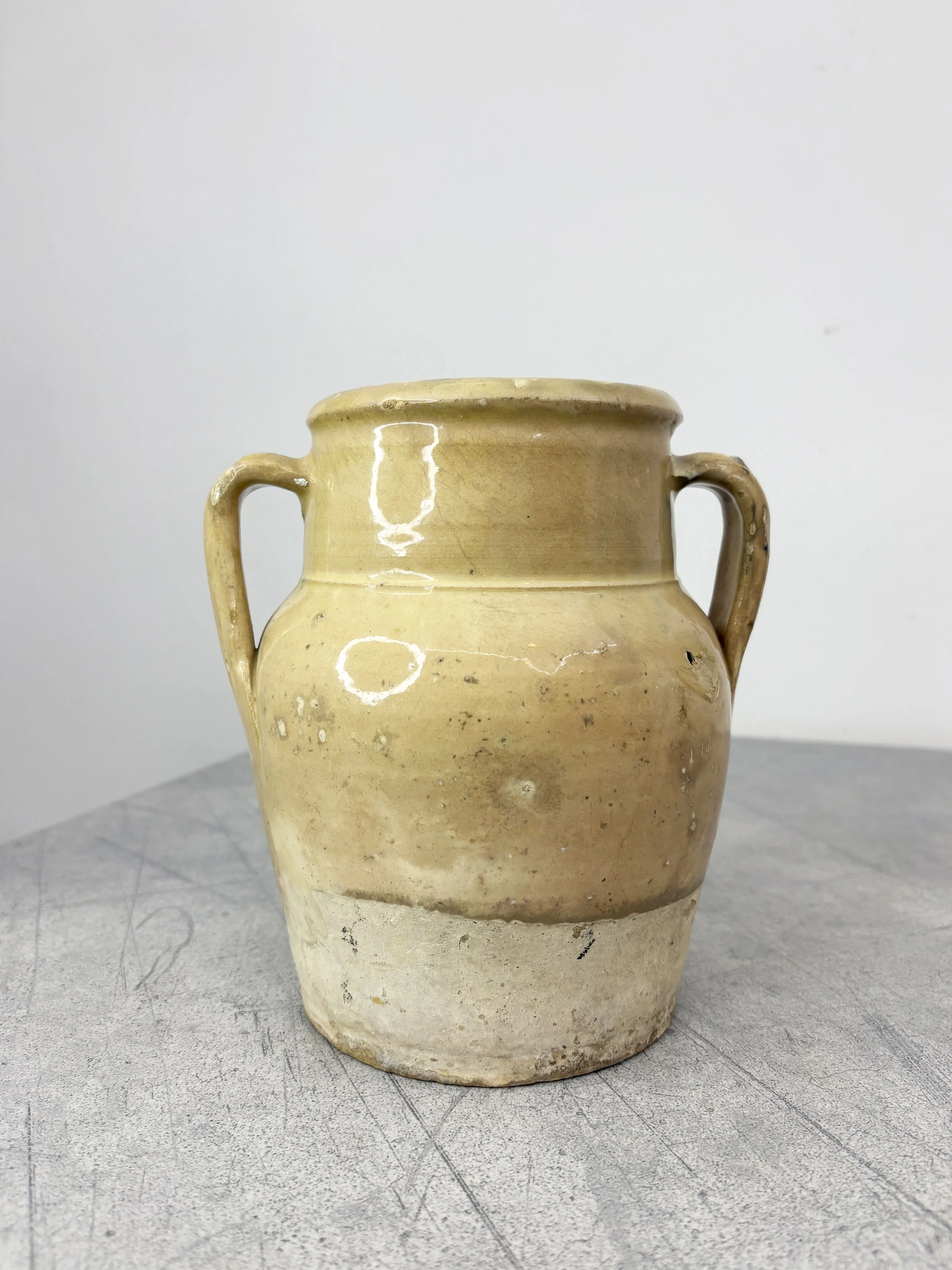 antique ceramic vase from southern taly