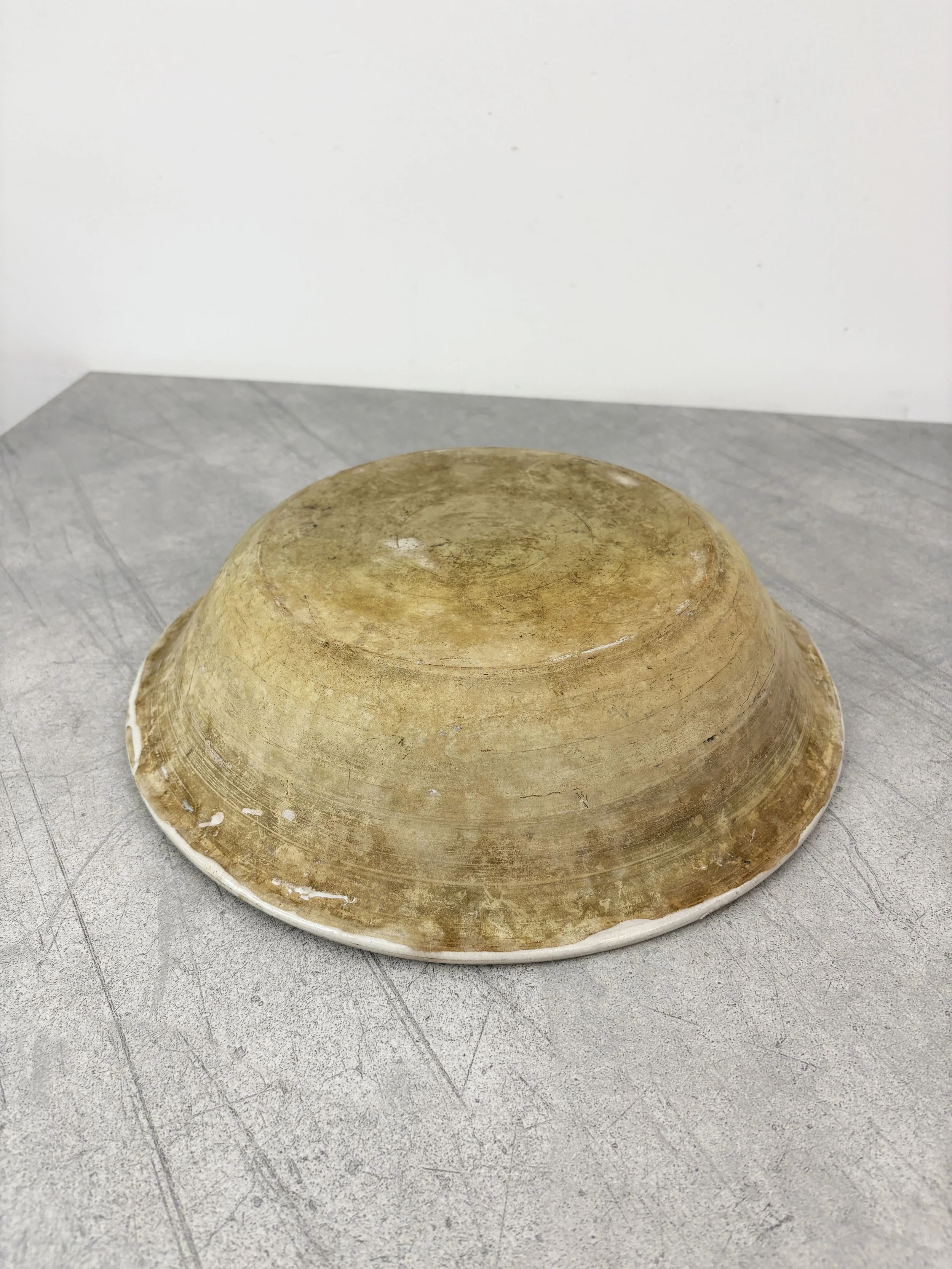 large rustic farmhouse bowl