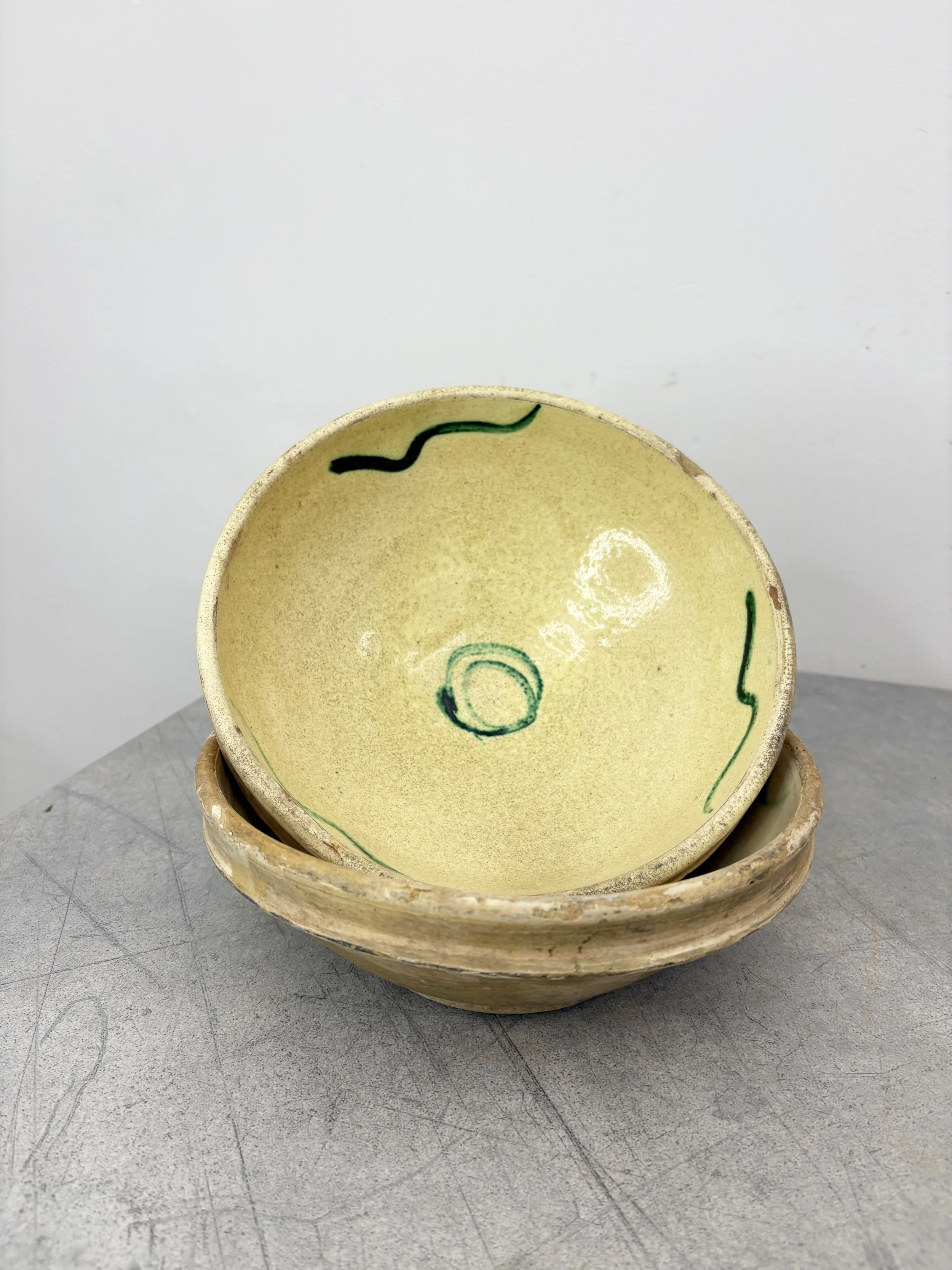 antique rustic bowls Calabria