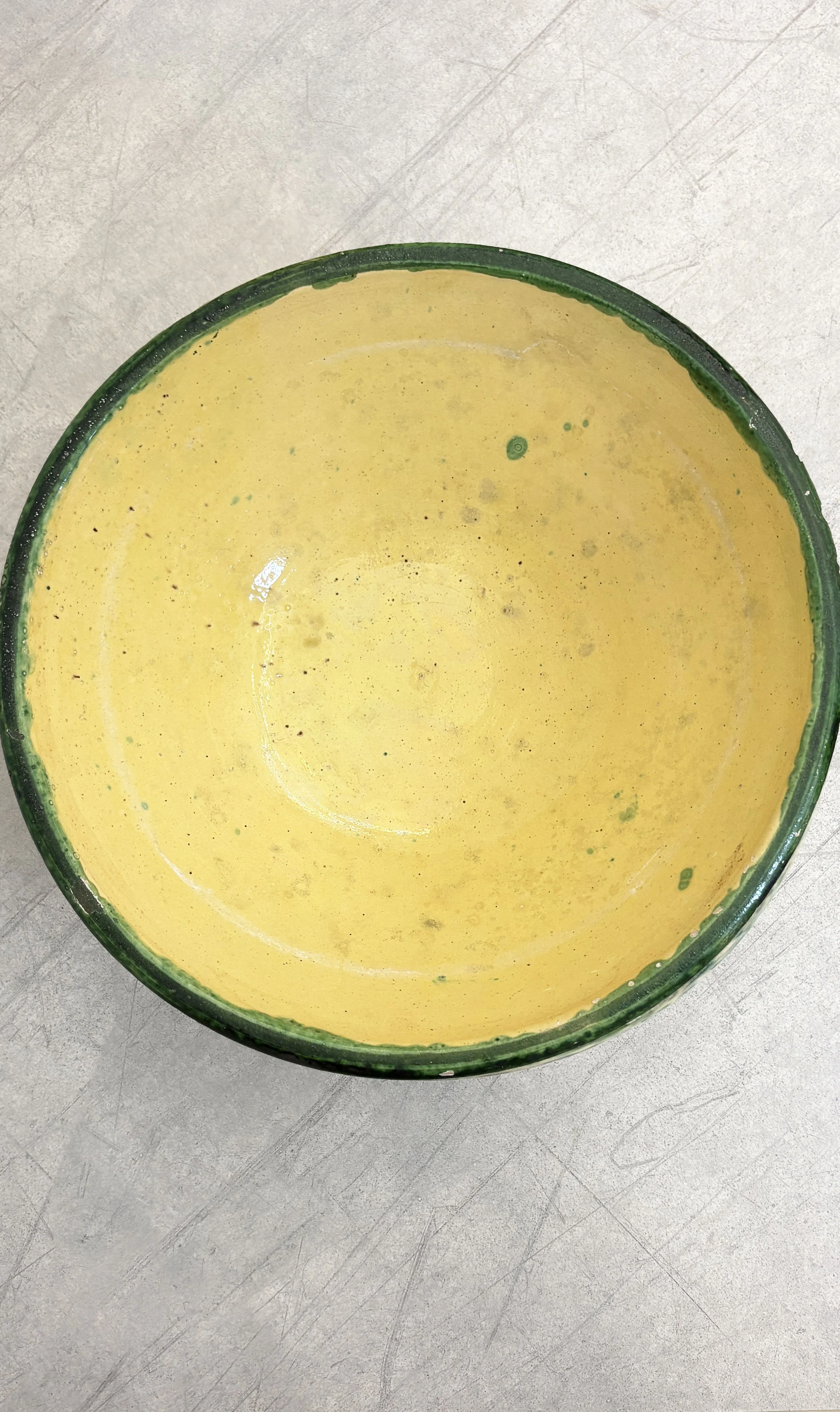 LARGE ANTIQUE BOWL Calabria