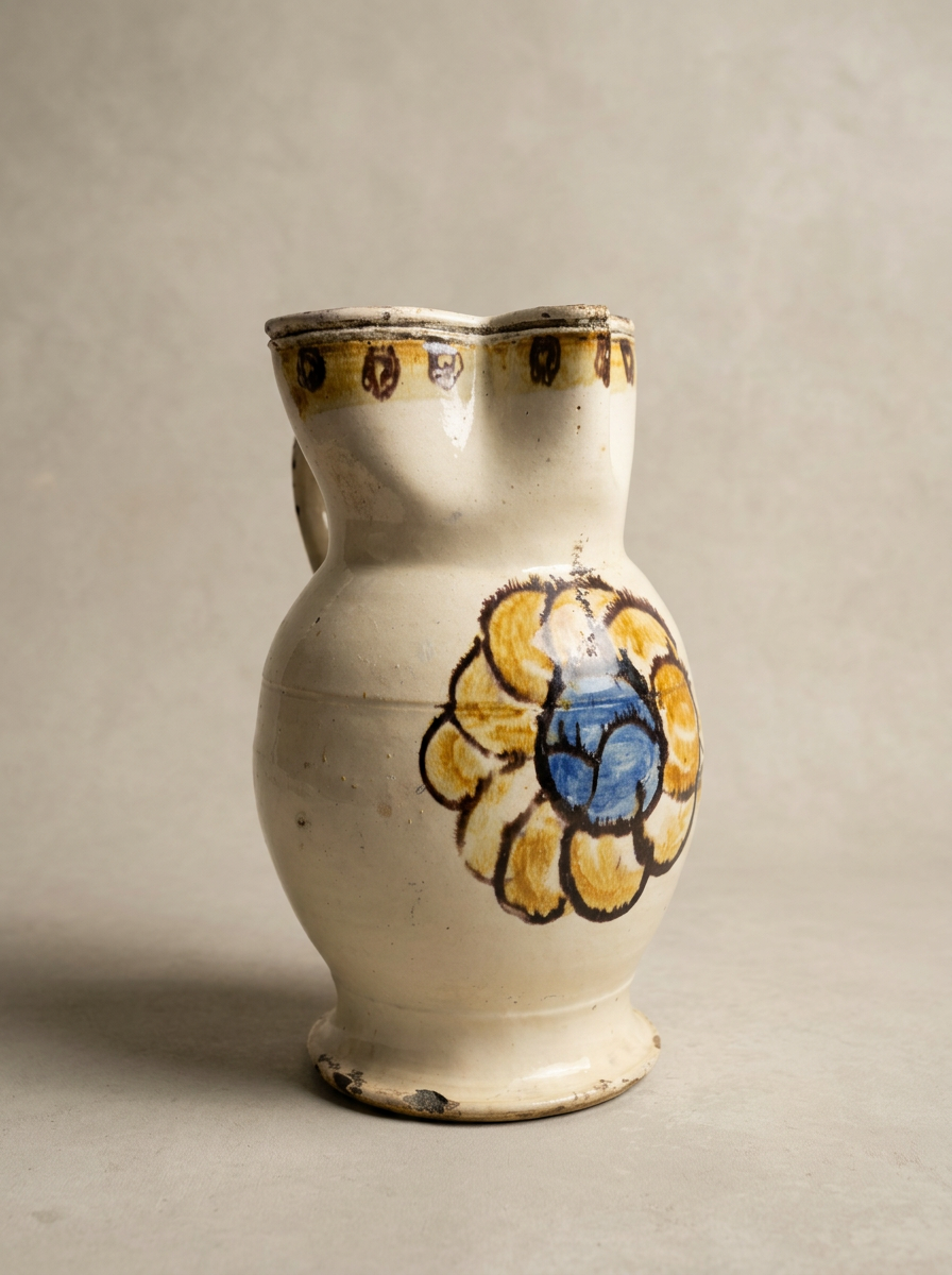 vintage floral jug Puglia