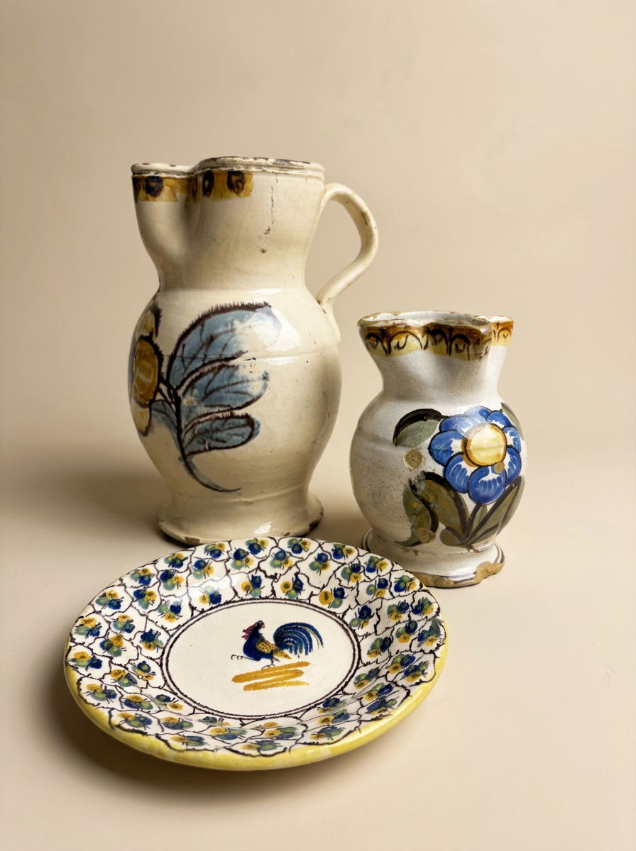 antique farmhouse pottery southern Italy