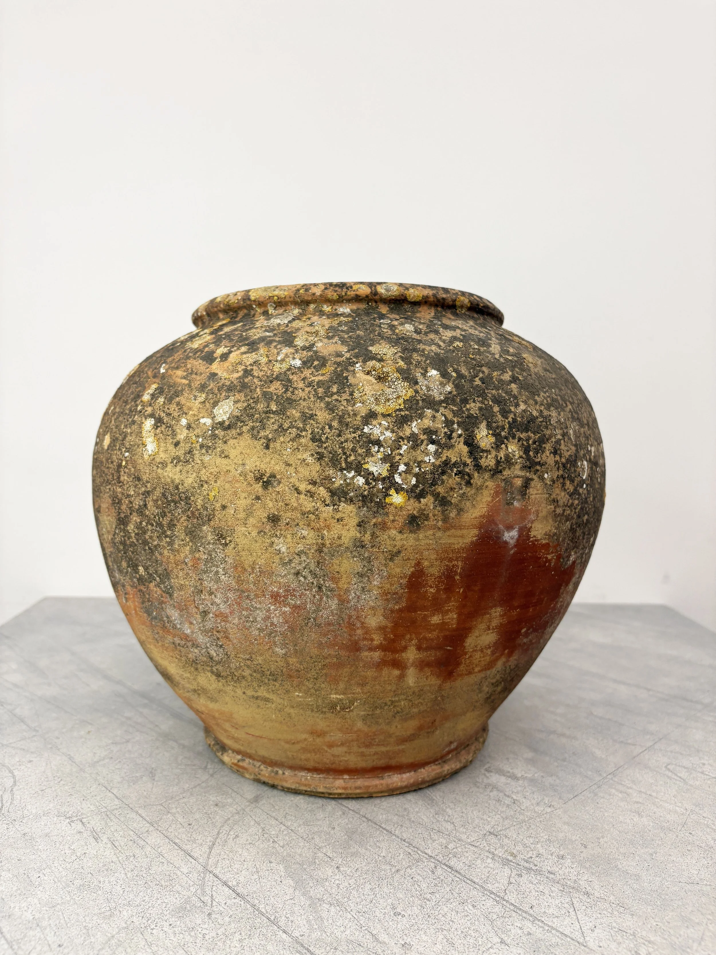 antique rustic plant pot southern Italy