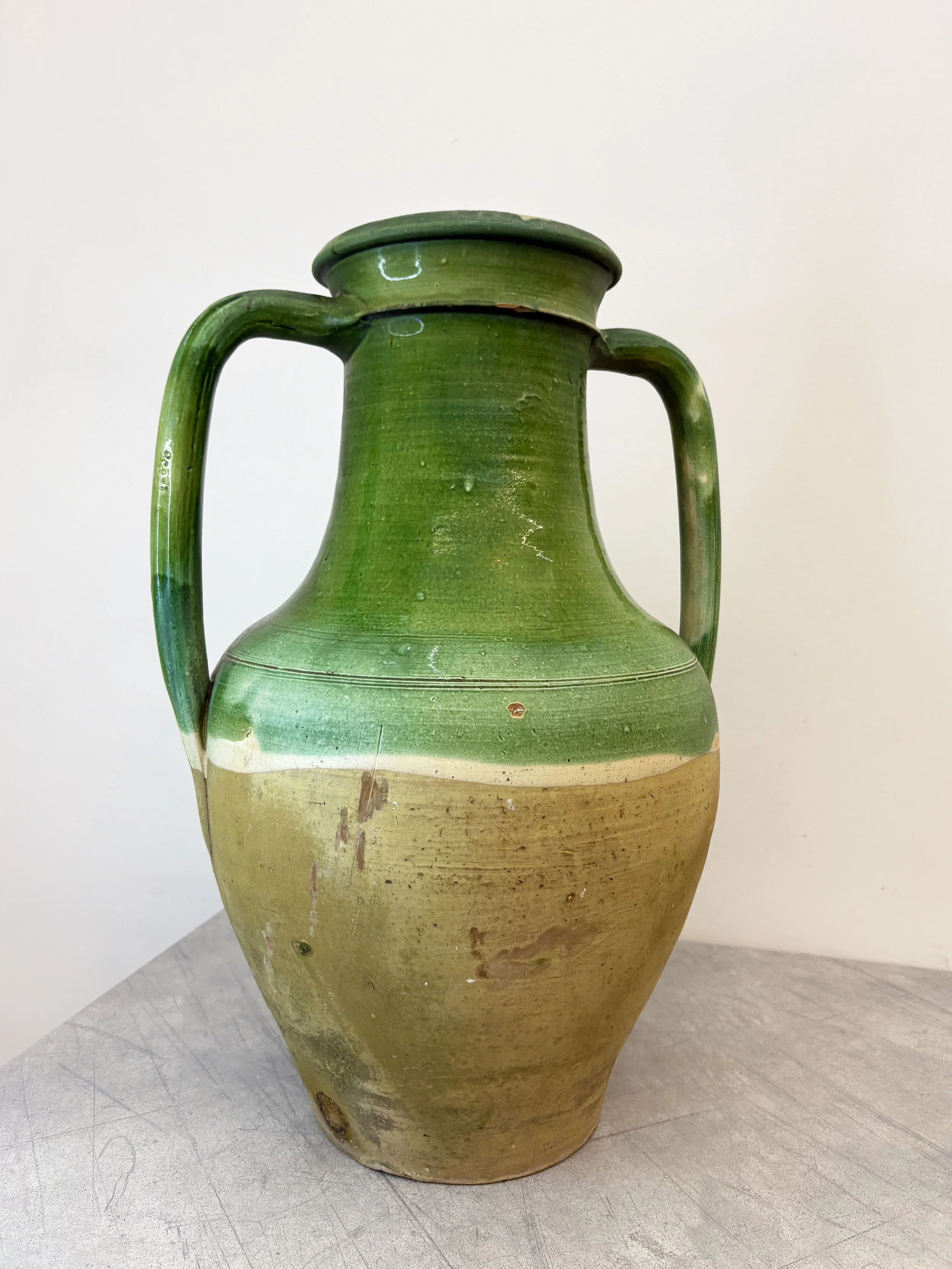 vintage Italian ceramic amphora