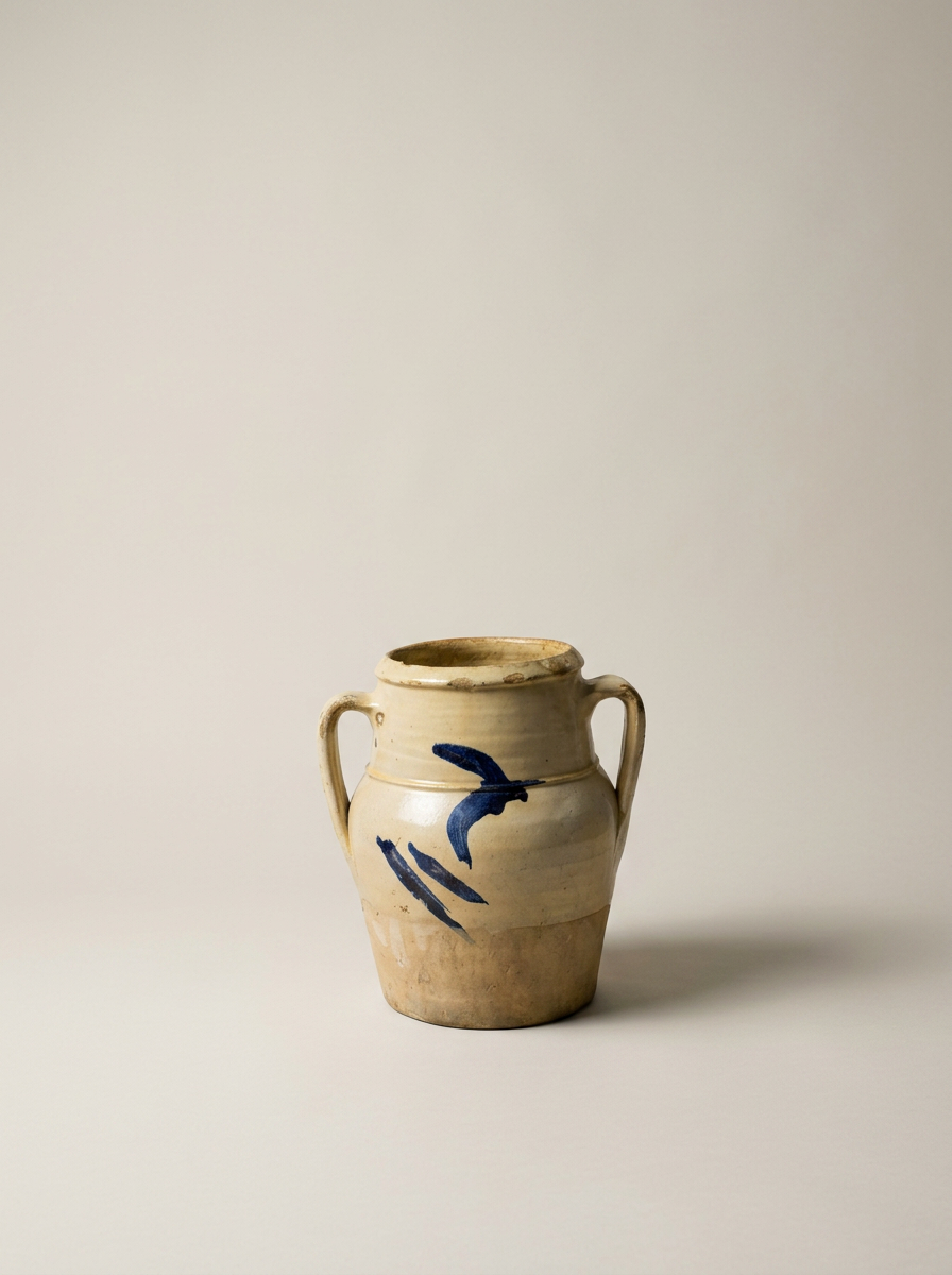 small vase Calabria with tree of life motif