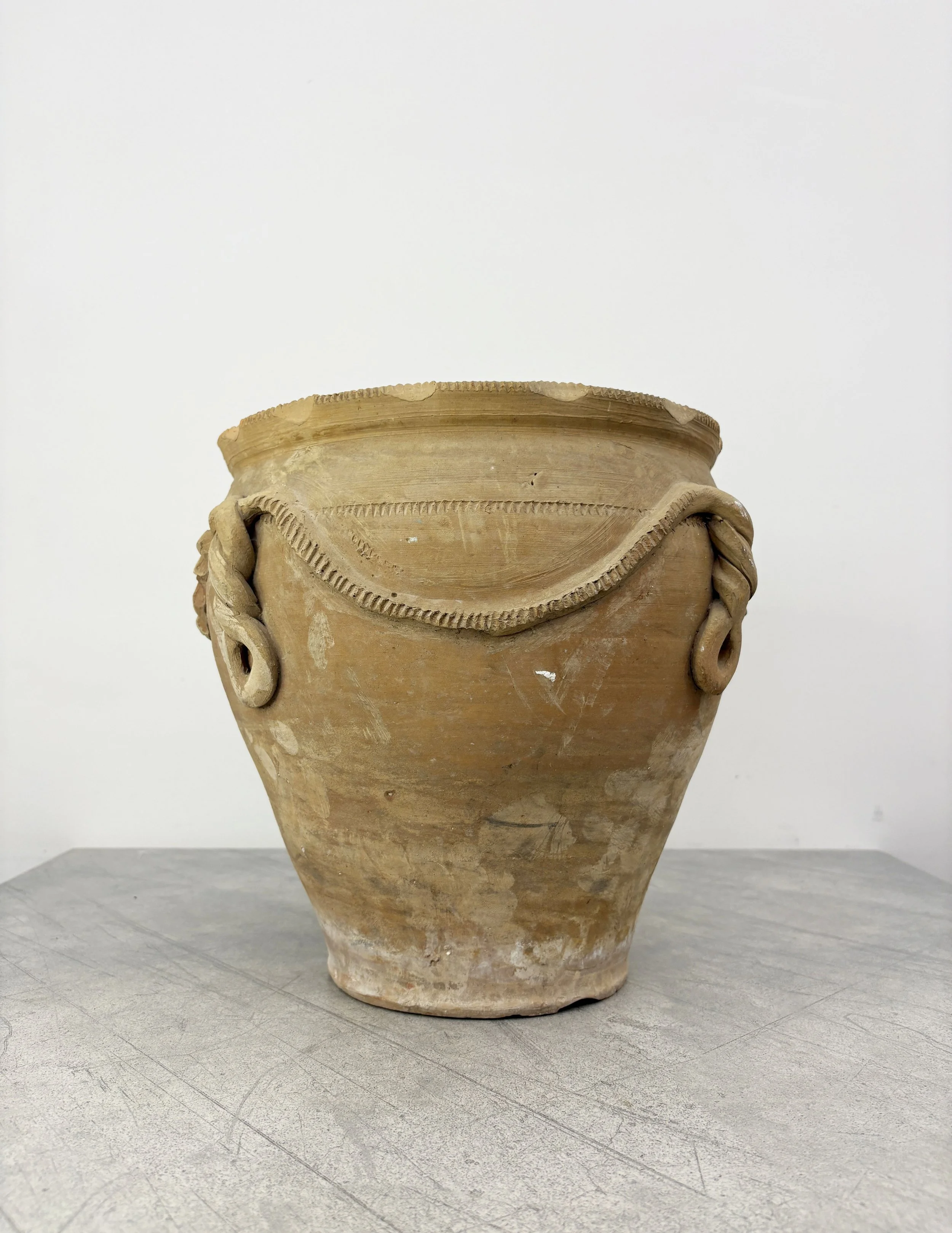 vintage ceramic plant pot Puglia