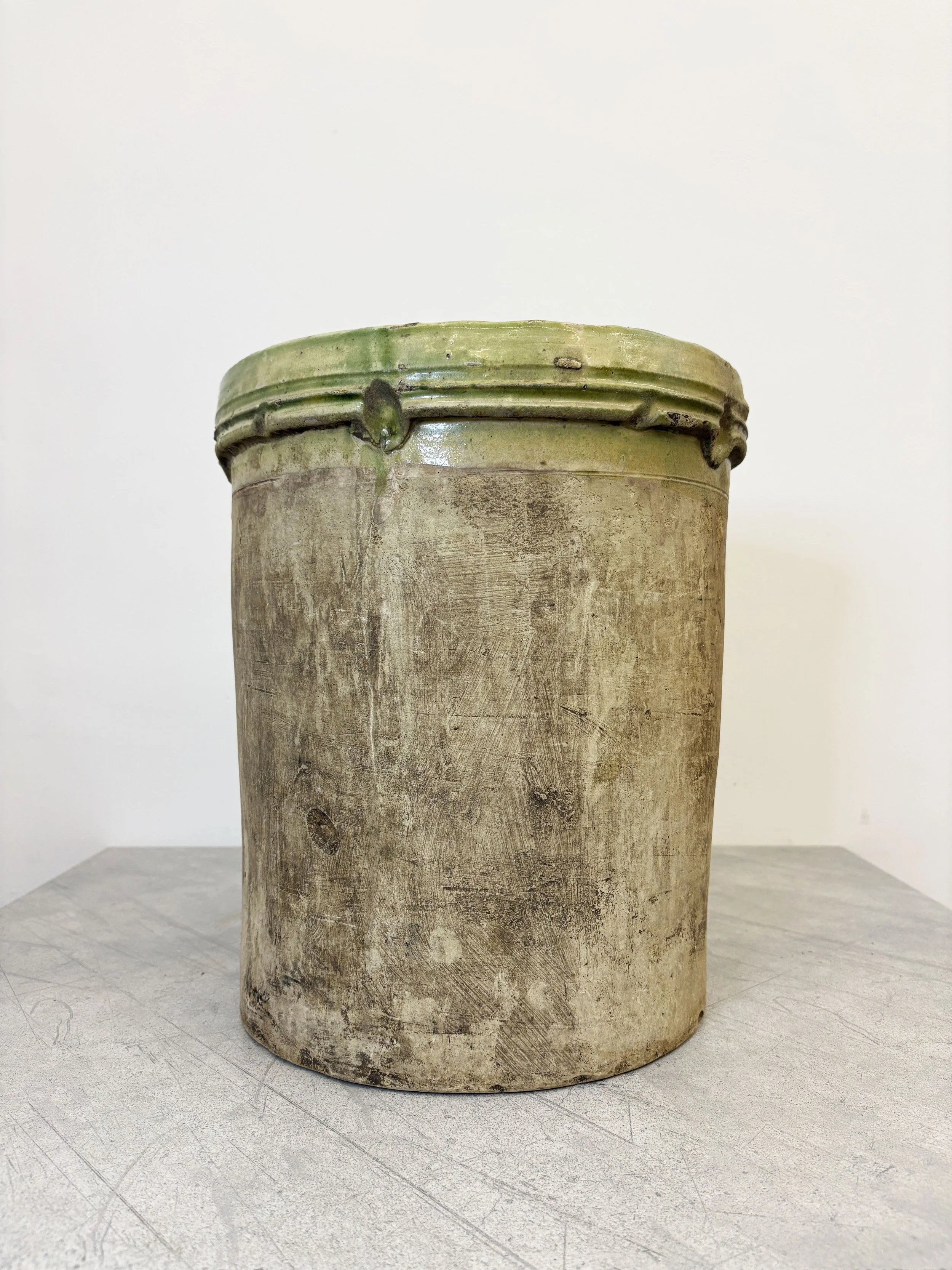 large antique confit pot Puglia