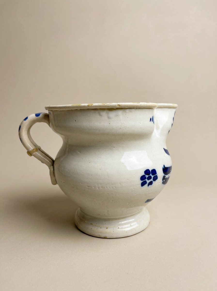 extra large ceramic jug from Faenza, Italy