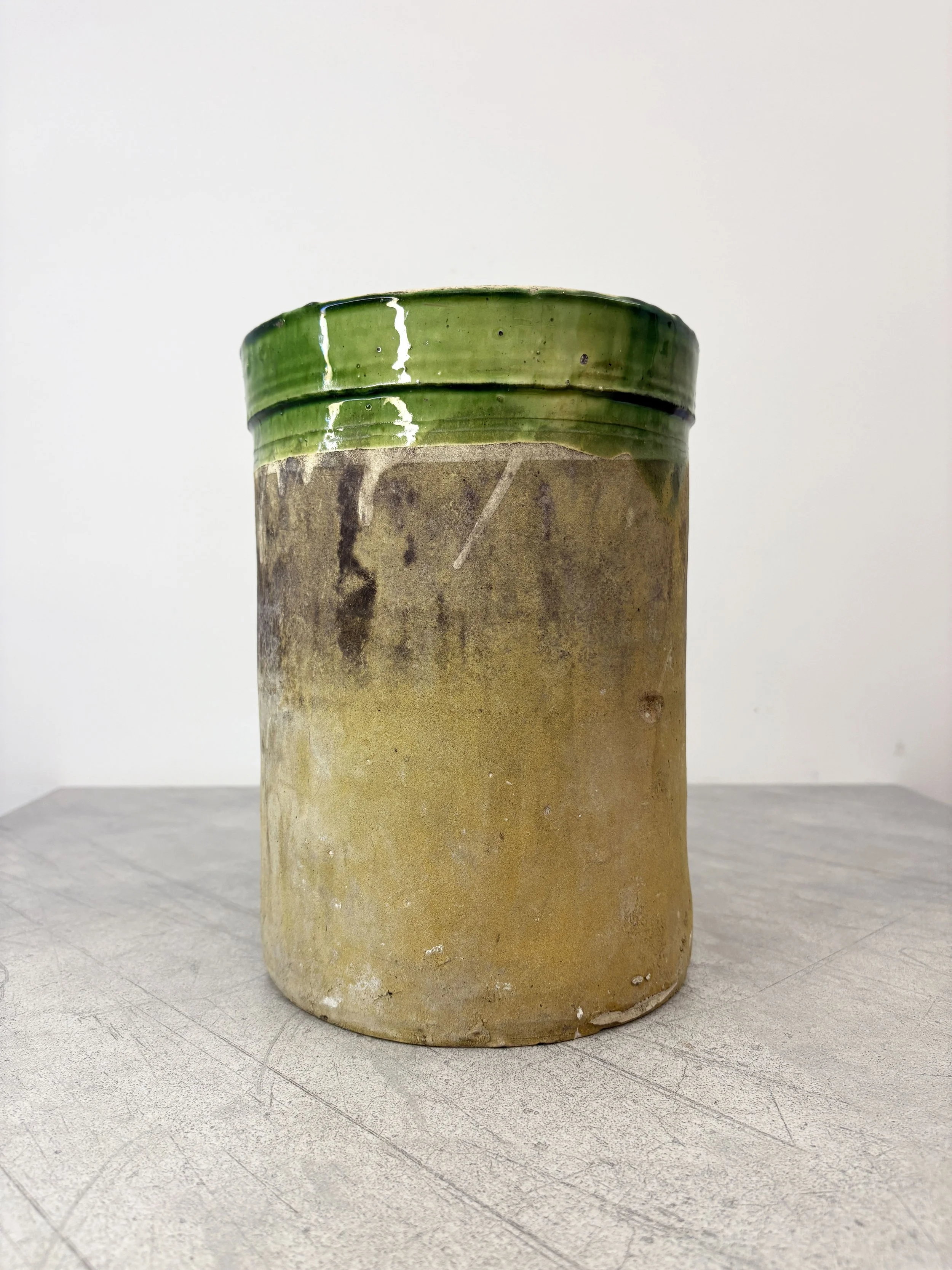 large antique confit pot Puglia