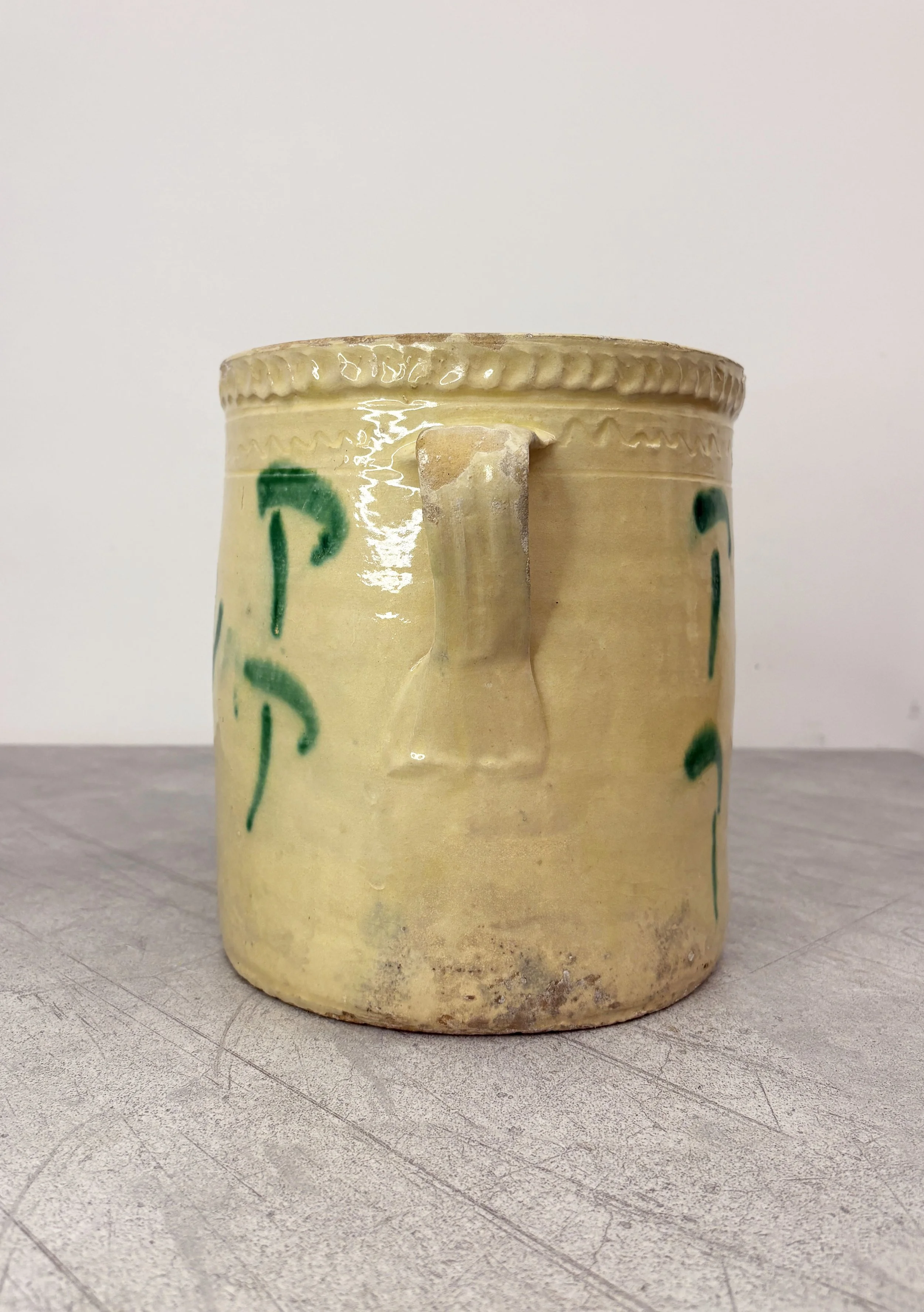 antique rustic farmhouse pottery Calabria