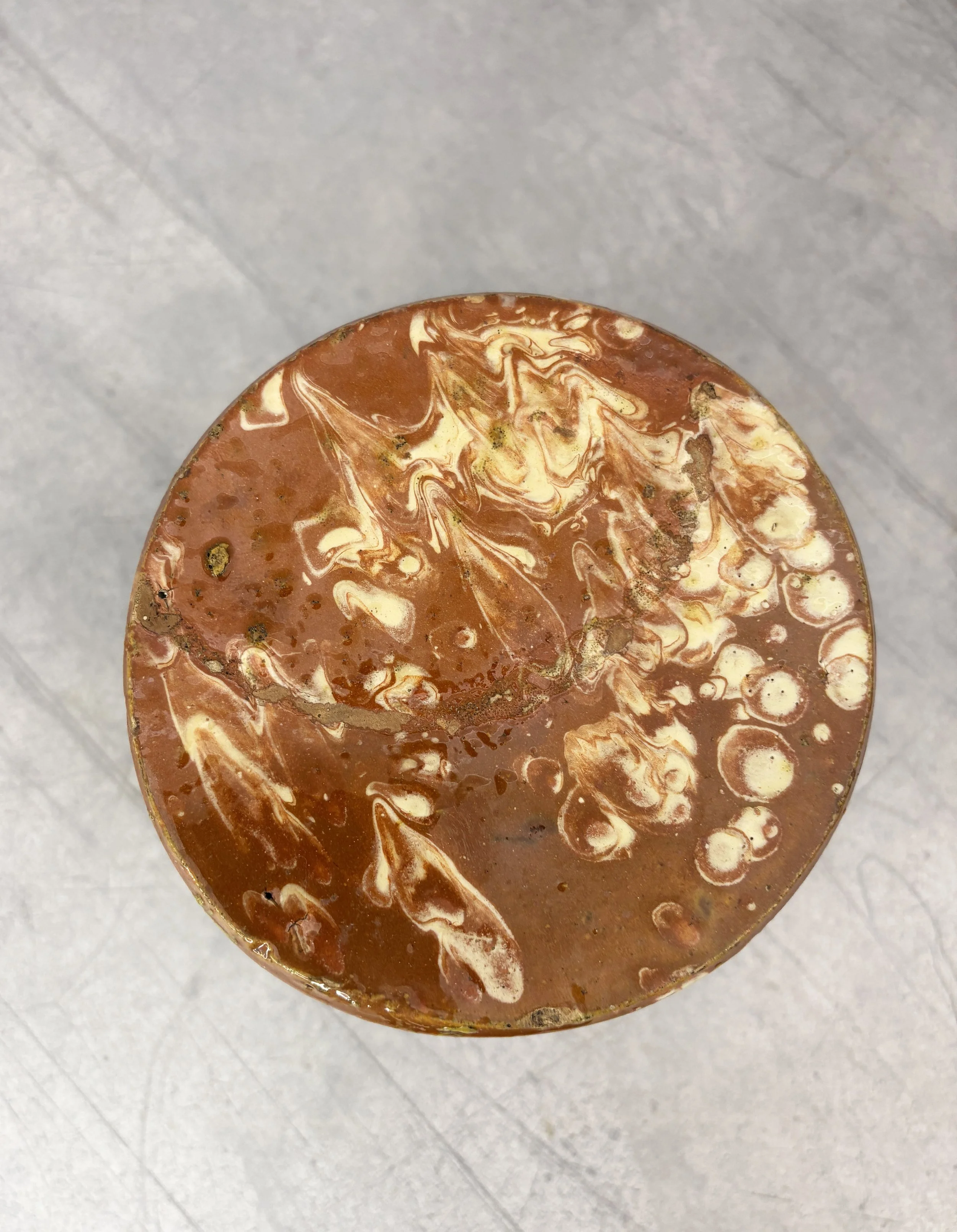 Italian marbled pottery