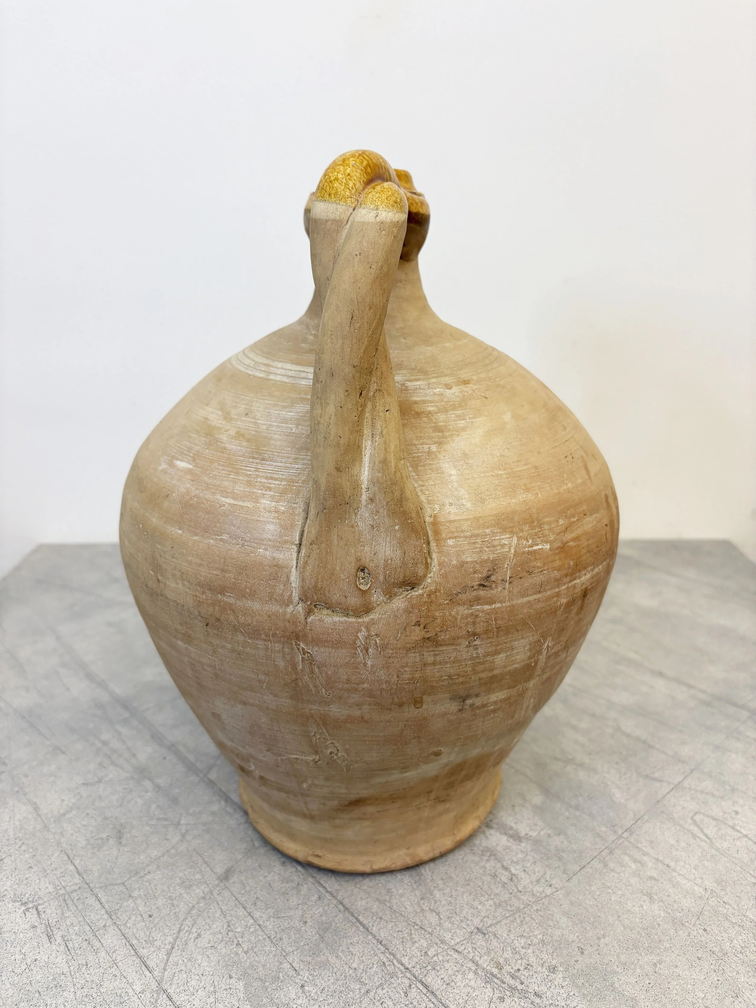 antique handmade wine vessel Puglia