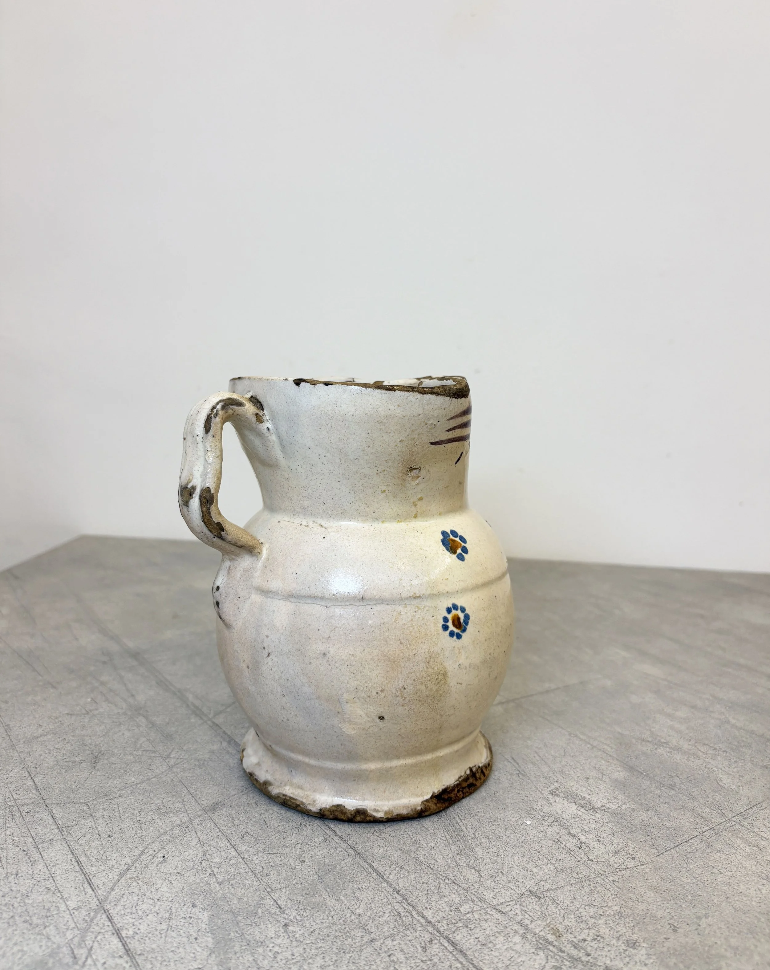 antique ceramic pitcher Puglia