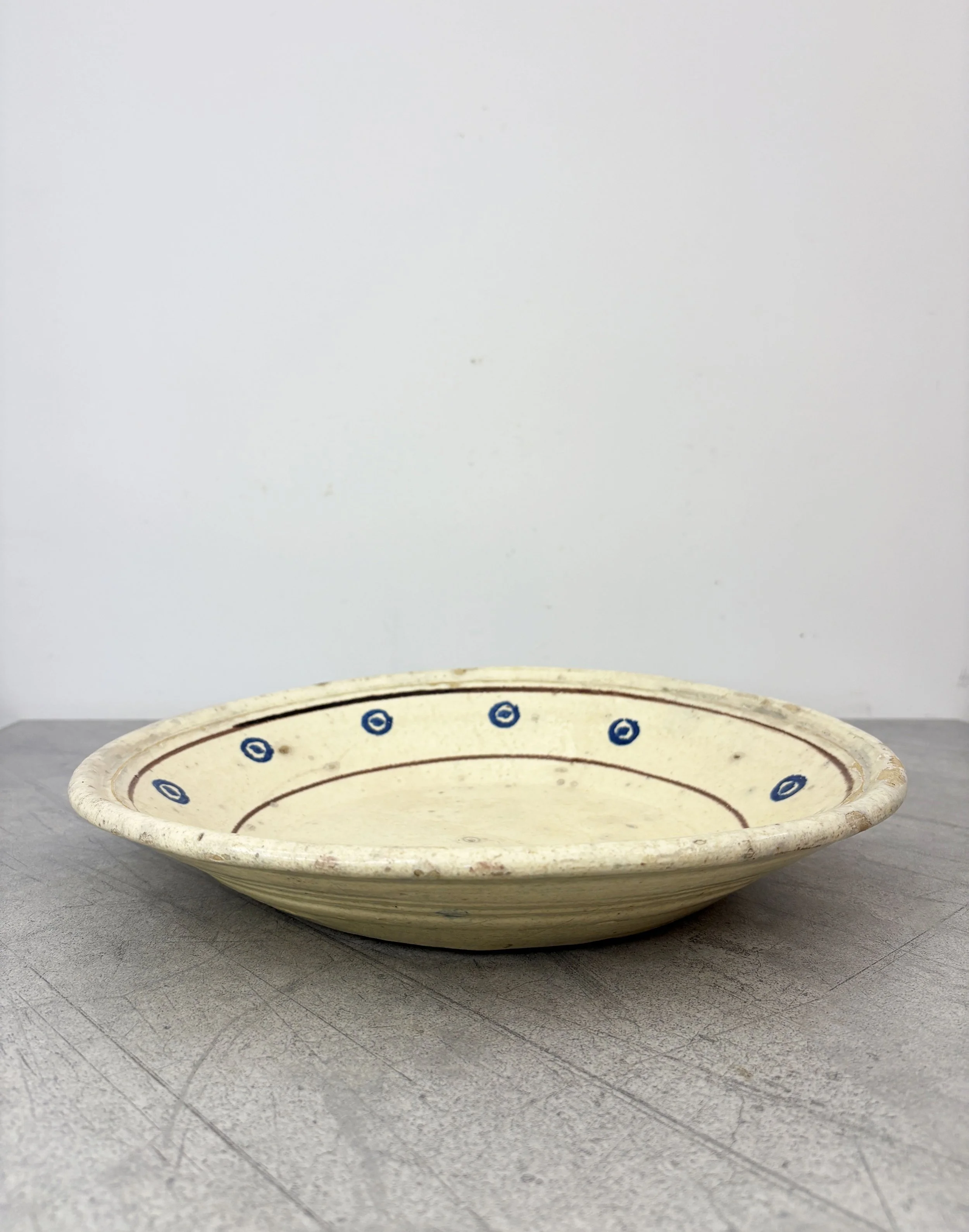 hand painted rustic plate Puglia