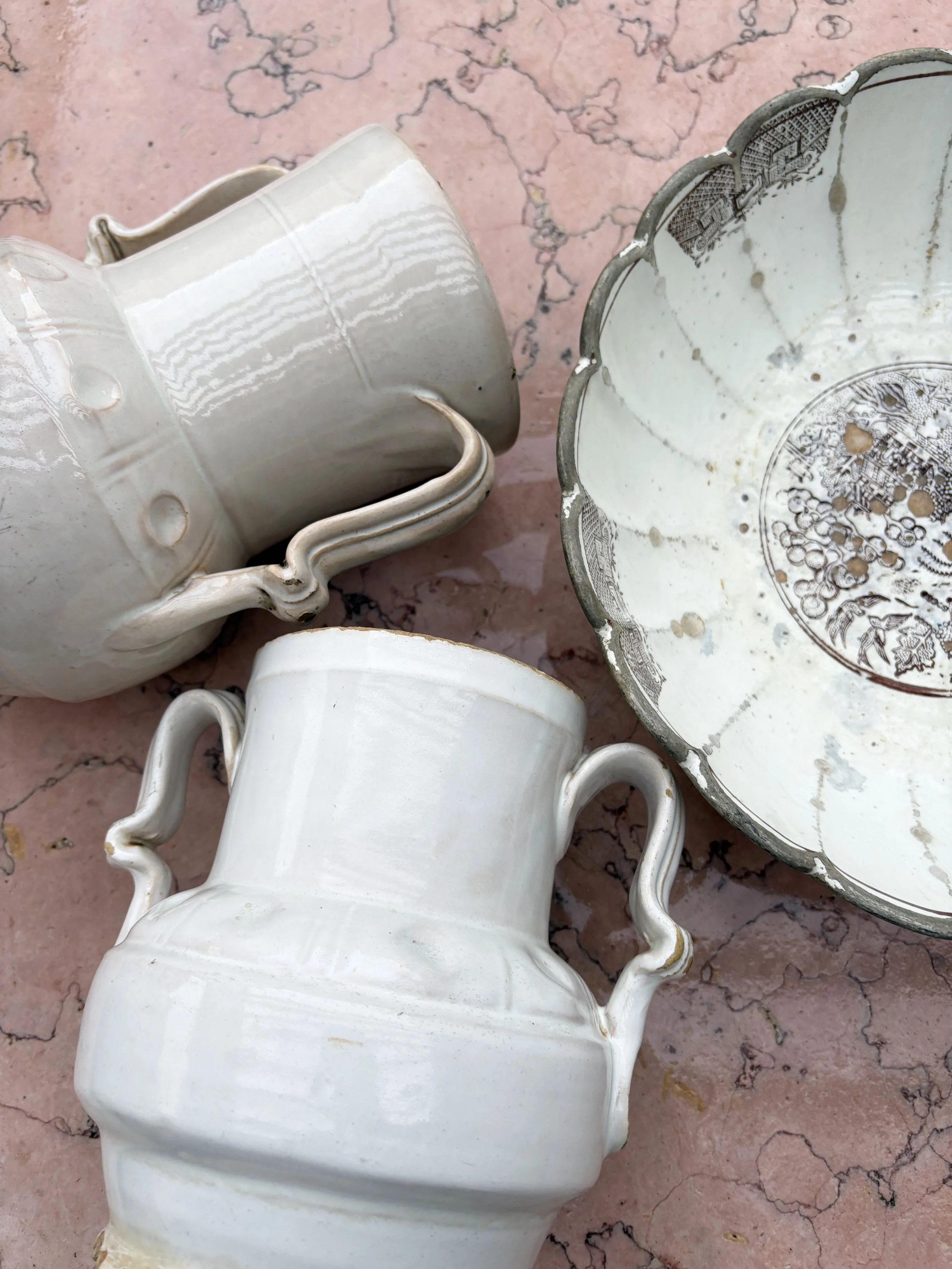 antique southern  Italian pottery