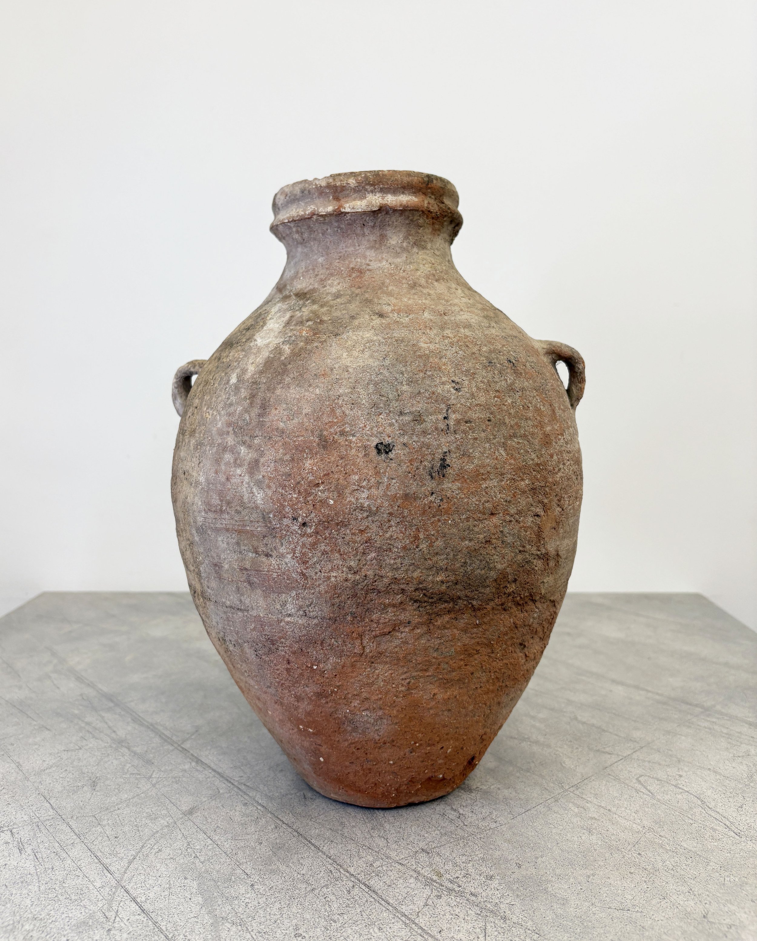 antique farmhouse ceramic vessel