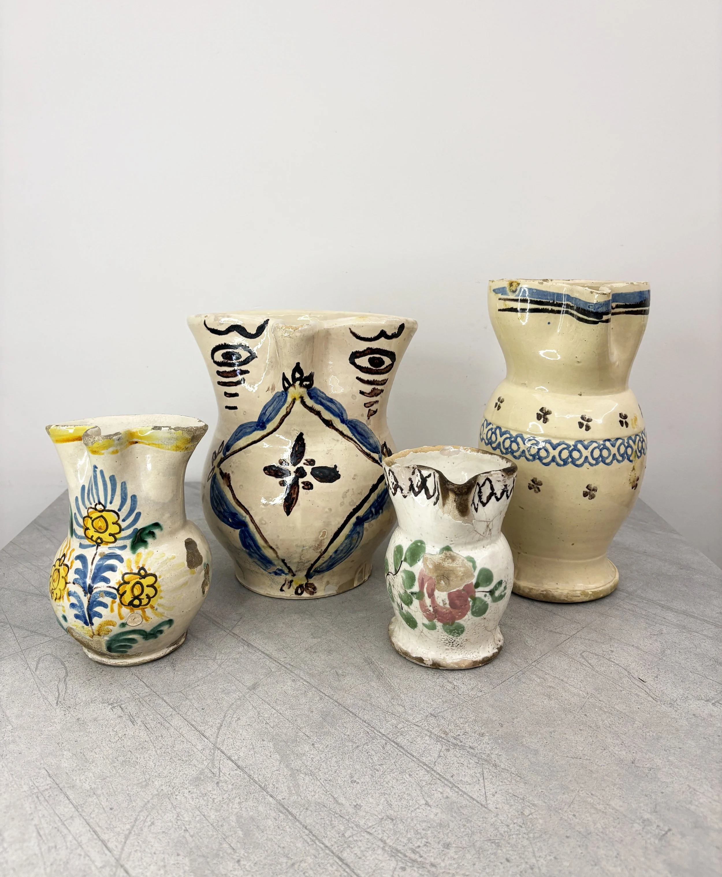 antique ceramic pitchers Puglia