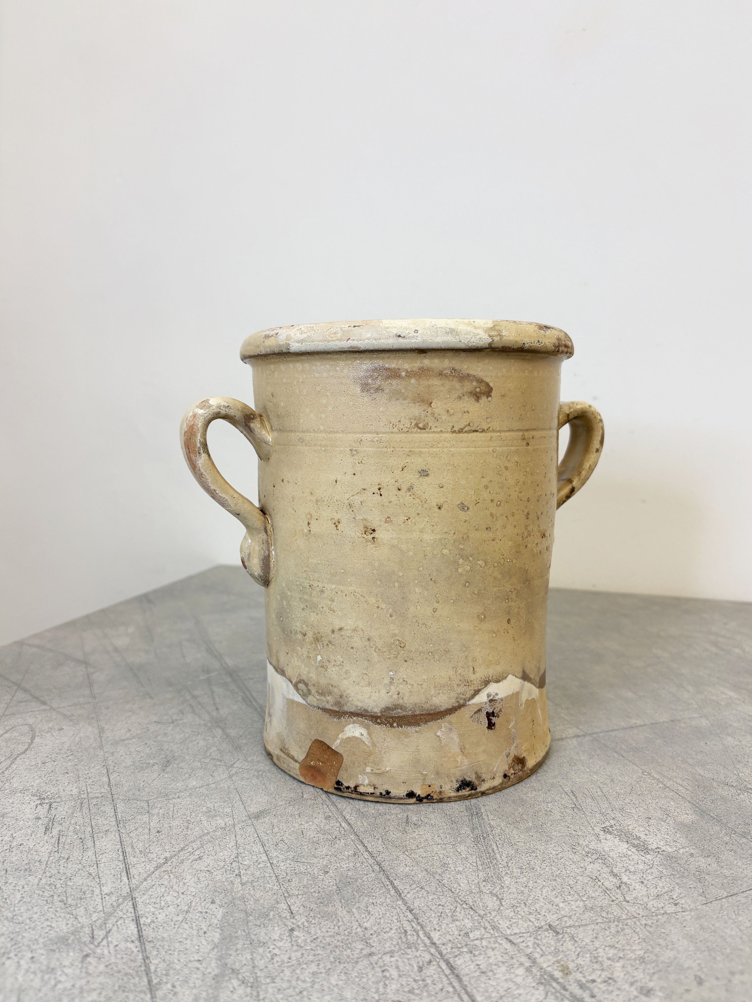 vintage Calabrese confit pot