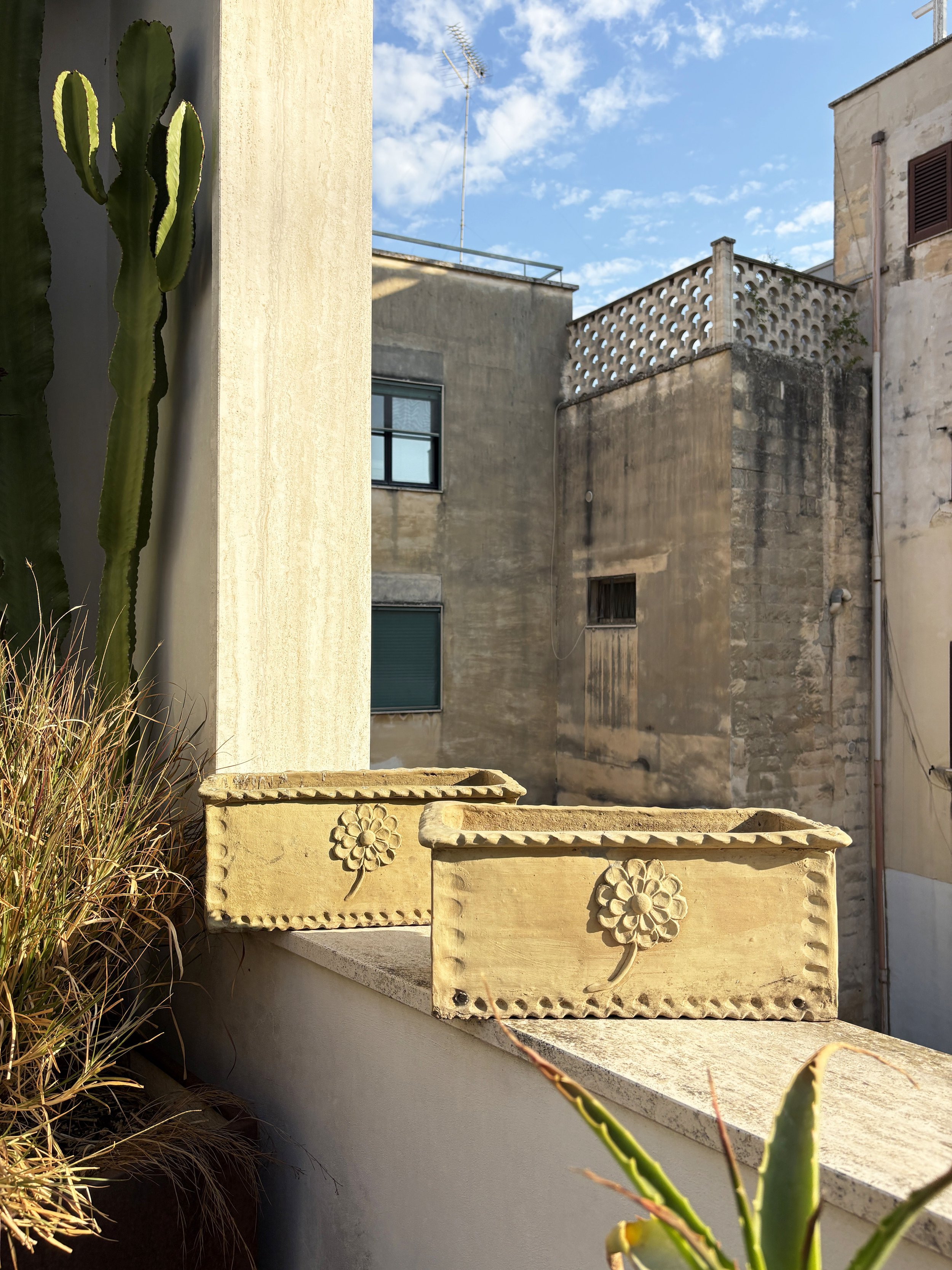 antique ceramic garden planters