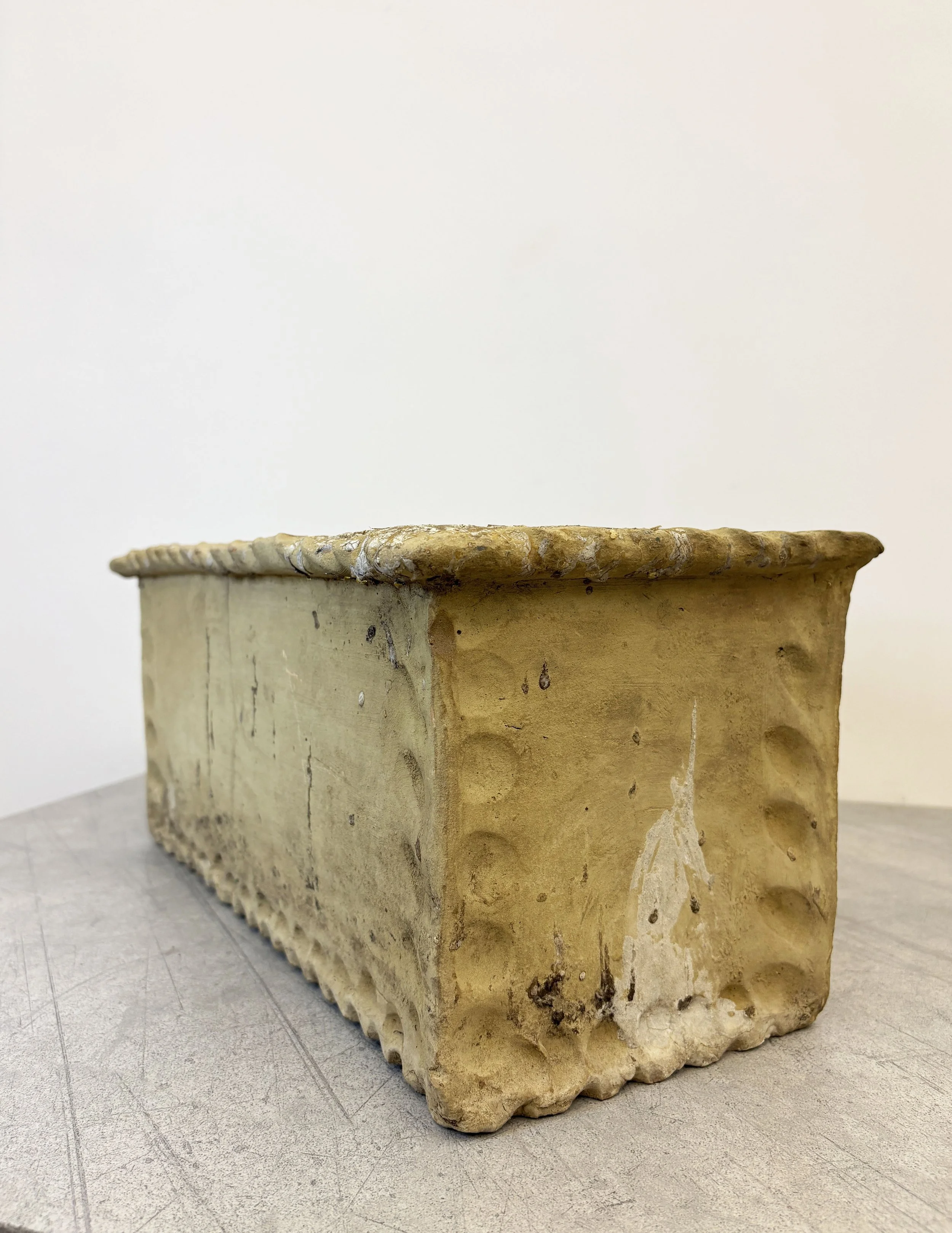 Italian antique ceramic plant pot